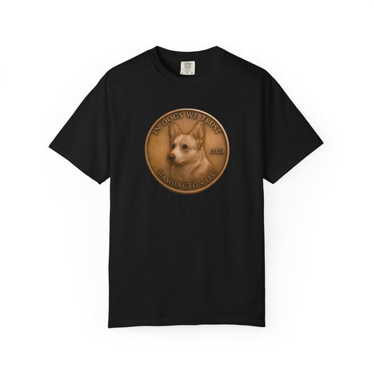 Washington DC State Coin T-Shirt Collection - Proud Dog Breed Illustrations