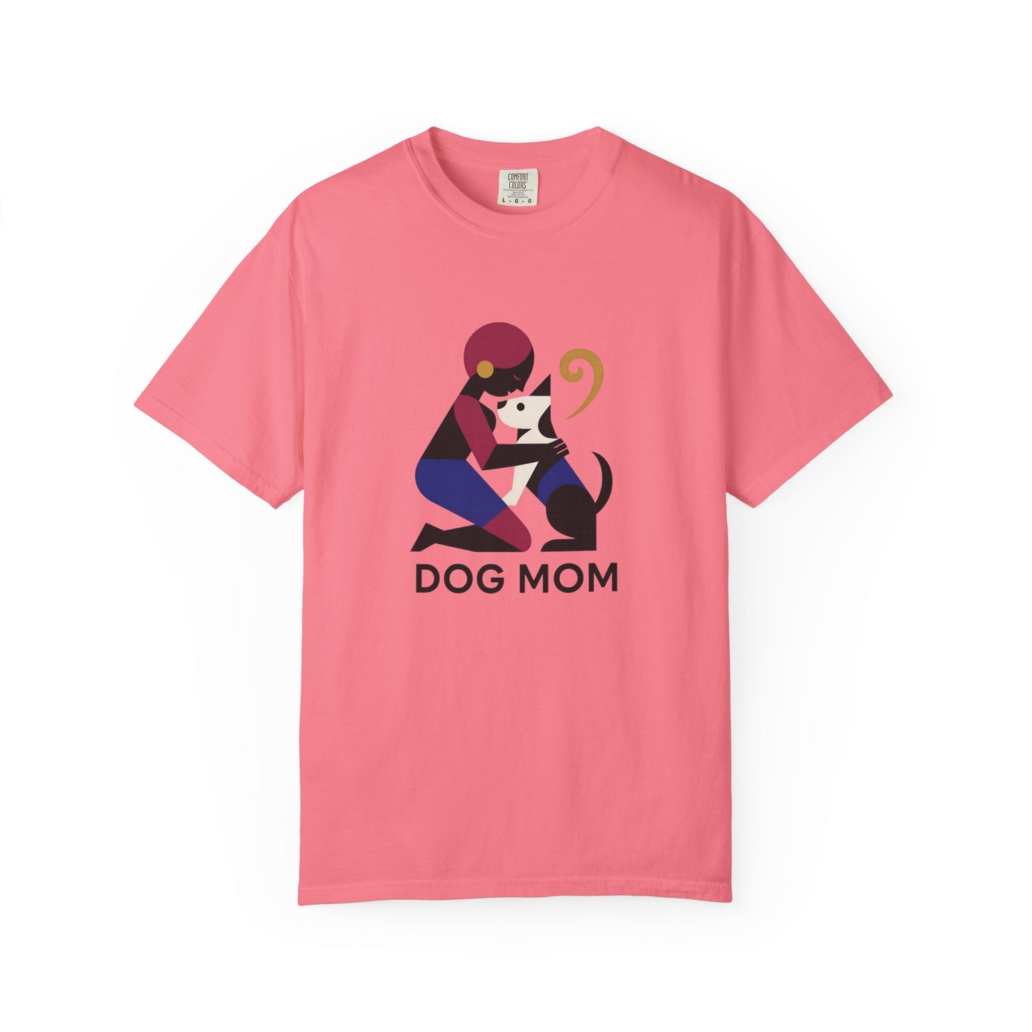 Dog Mom Unisex Garment-Dyed T-Shirt – Perfect Gift for Pet Lovers