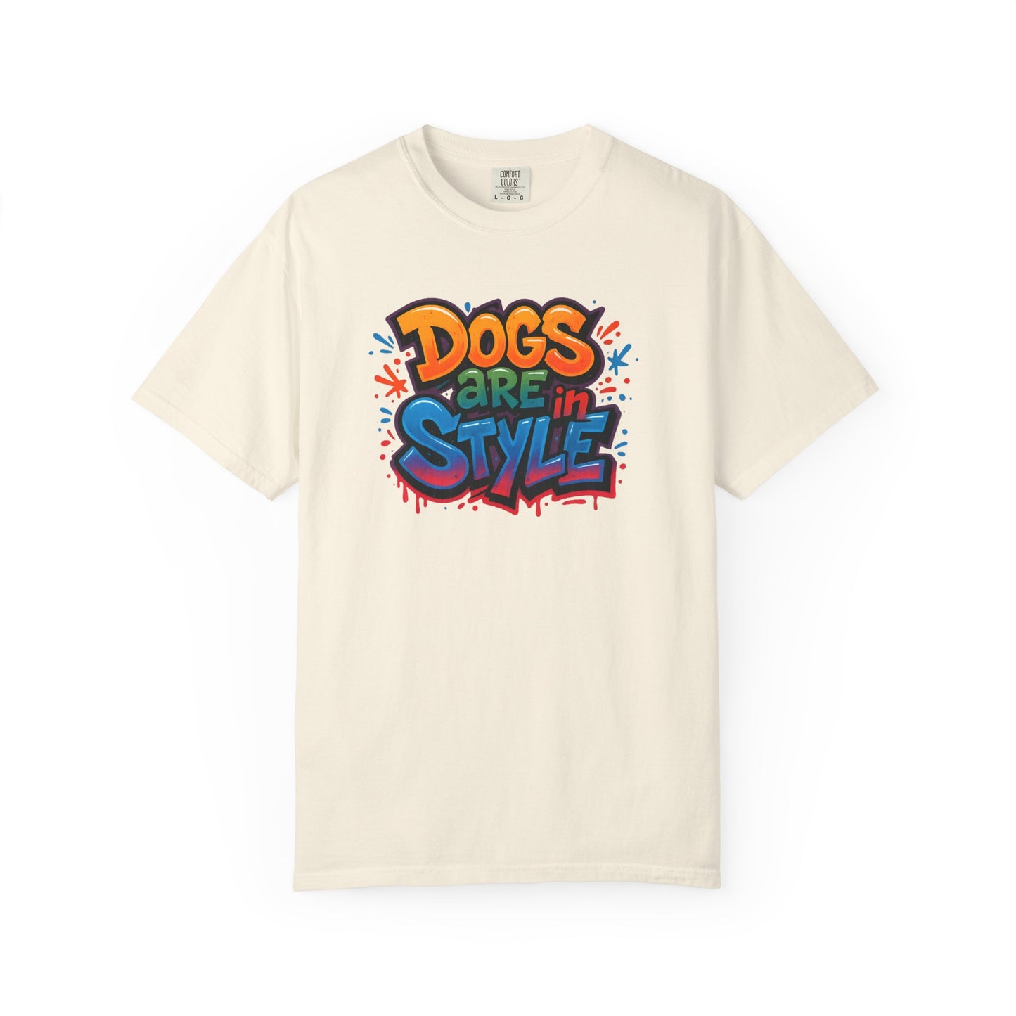 Stylish Dog Lovers T-Shirt - "Dogs are in STYLE"