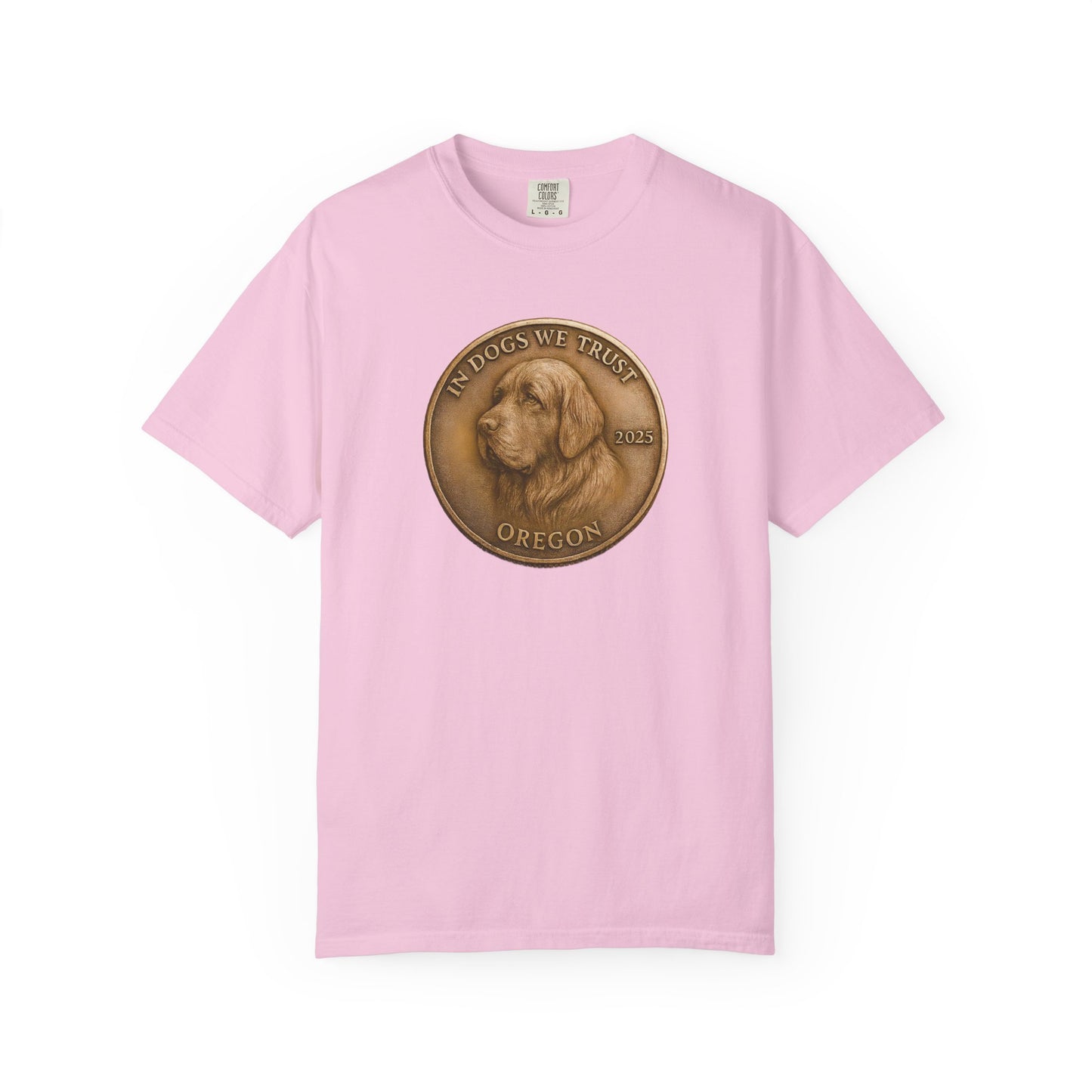 Oregon State Coin T-Shirt Collection - Proud Dog Breed Illustrations