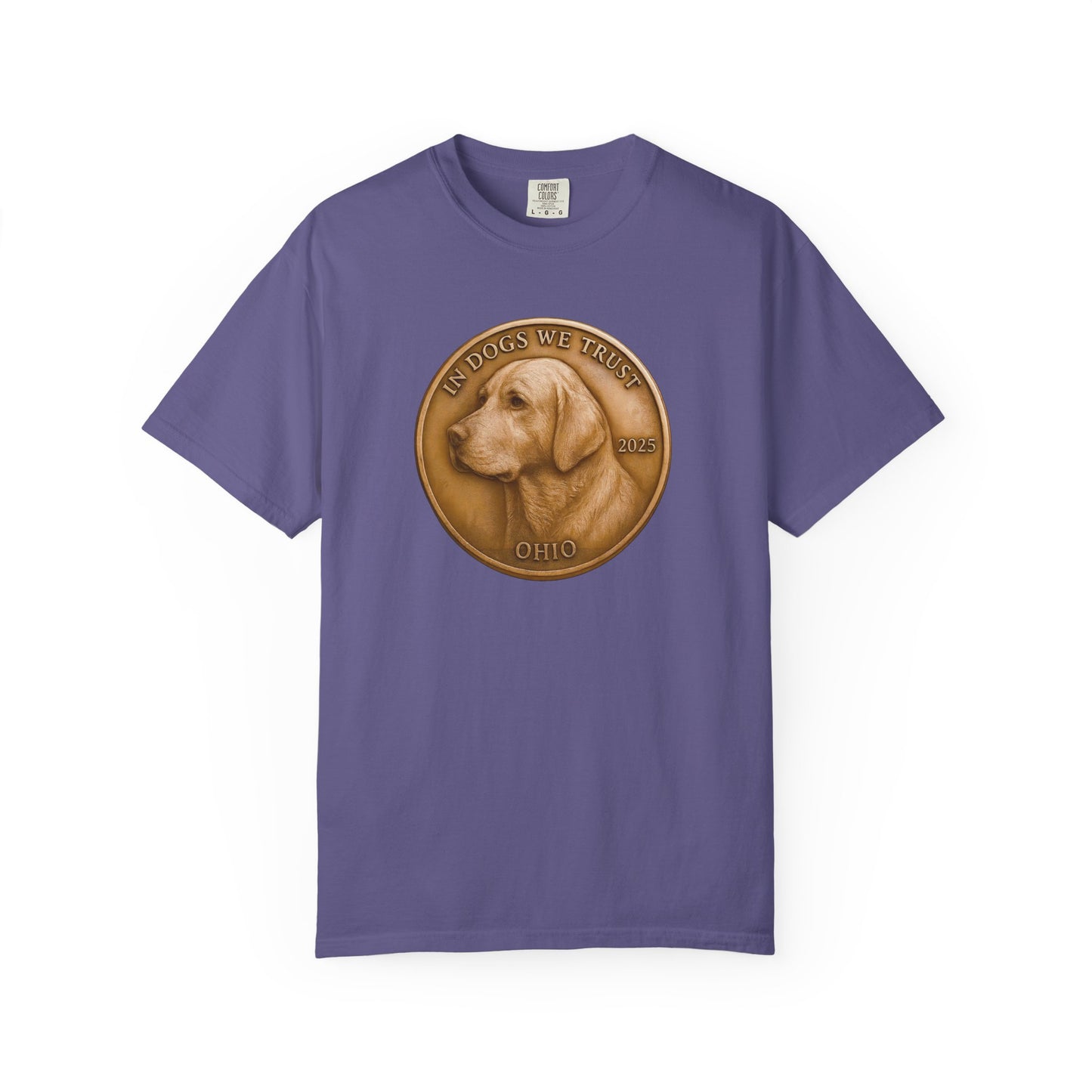Ohio State Coin T-Shirt Collection - Proud Dog Breed Illustrations