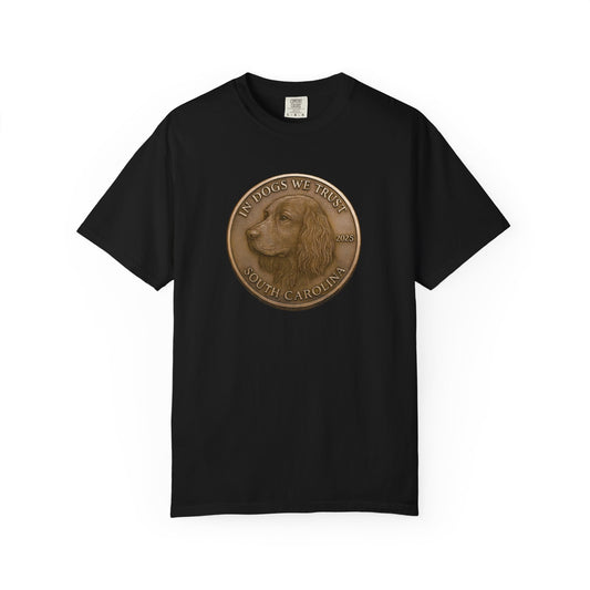 South Carolina State Coin T-Shirt Collection - Proud Dog Breed Illustrations