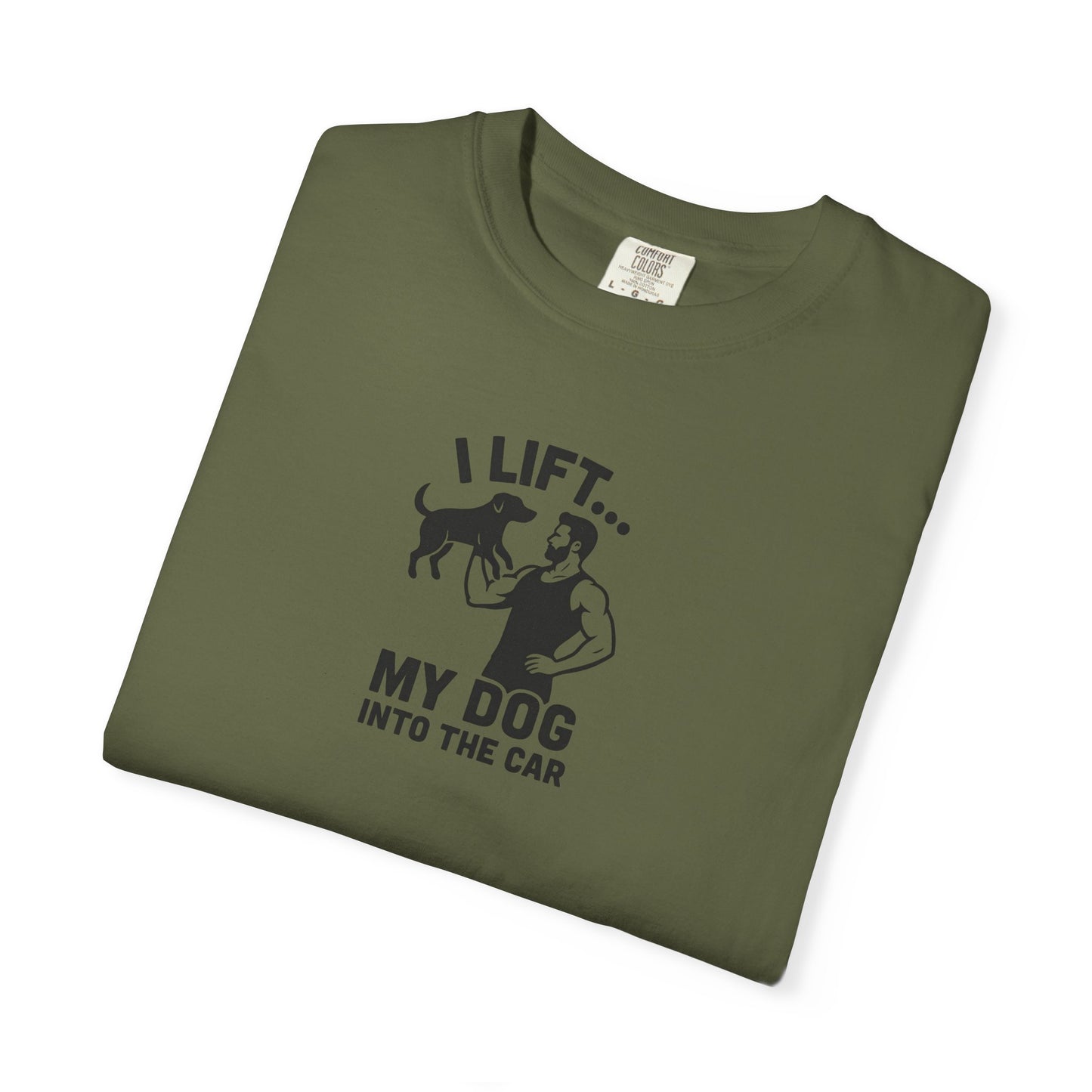 I Lift... Dog Dad T-Shirt
