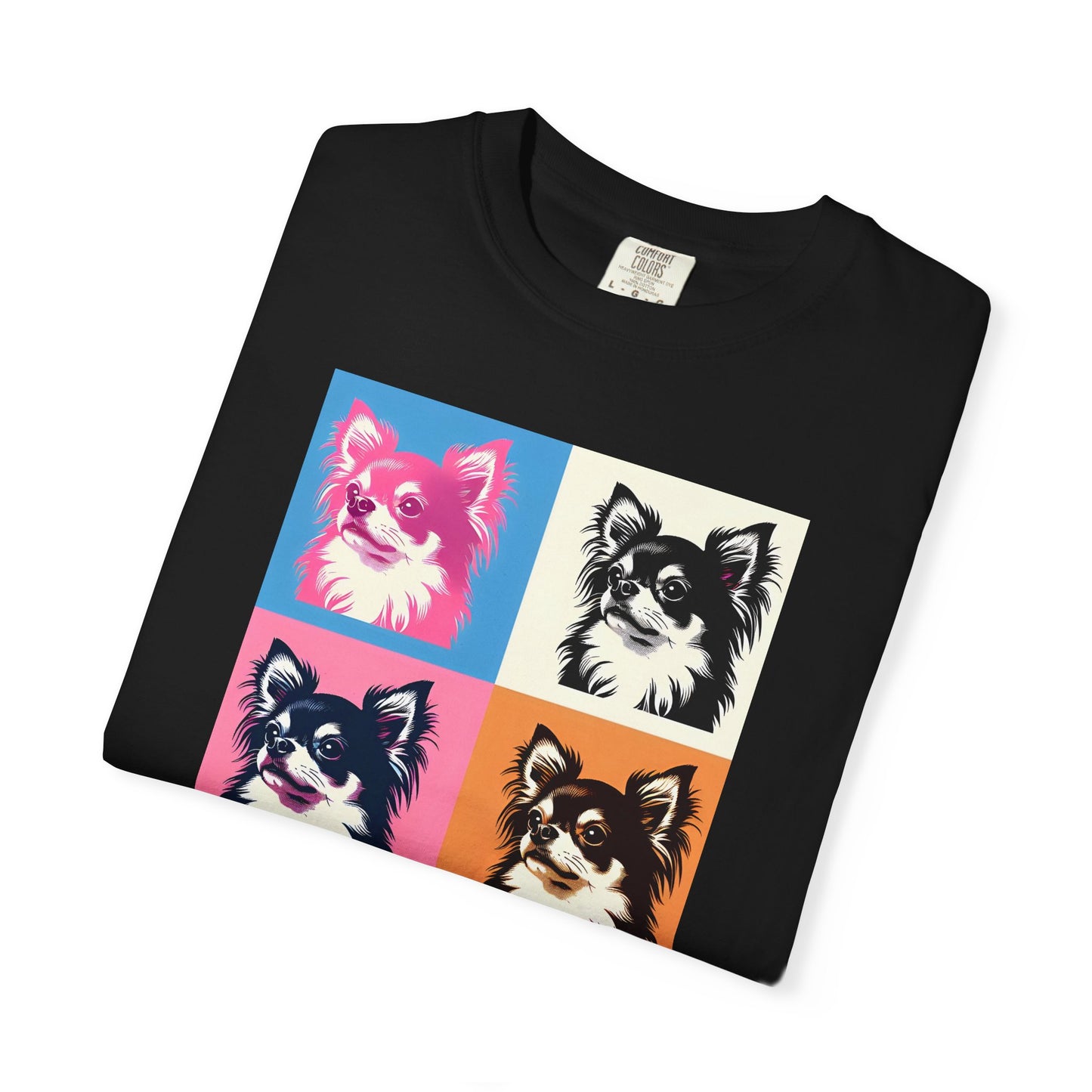 Colorful Chihuahua Unisex T-Shirt - Fun & Playful Pet Lover Gift