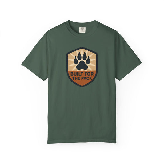 Built for the Pack Unisex T-Shirt, Dog Lover Shirt, Pet Parent Gift, Casual Wear for Animal Lovers, Outdoor Adventure Tee