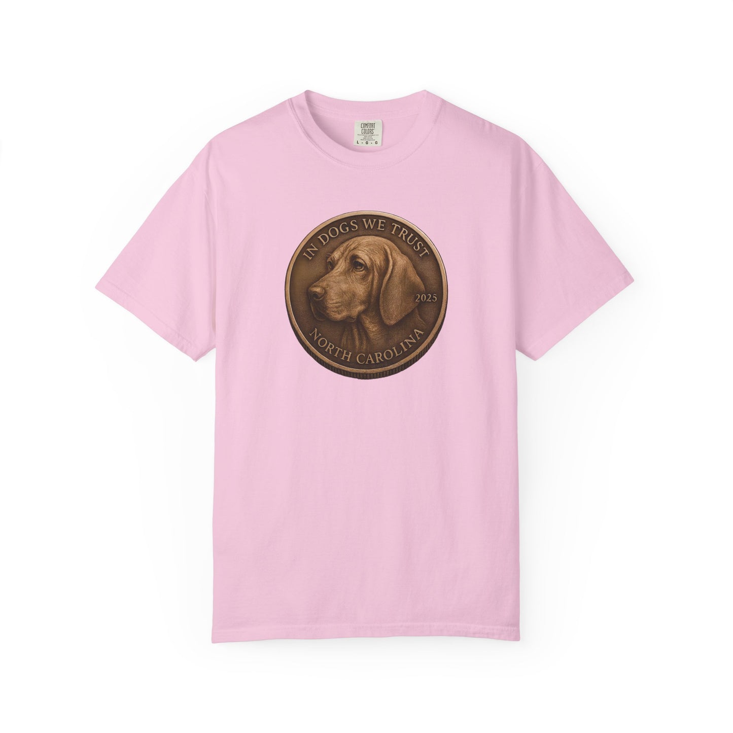 North Carolina State Coin T-Shirt Collection - Proud Dog Breed Illustrations
