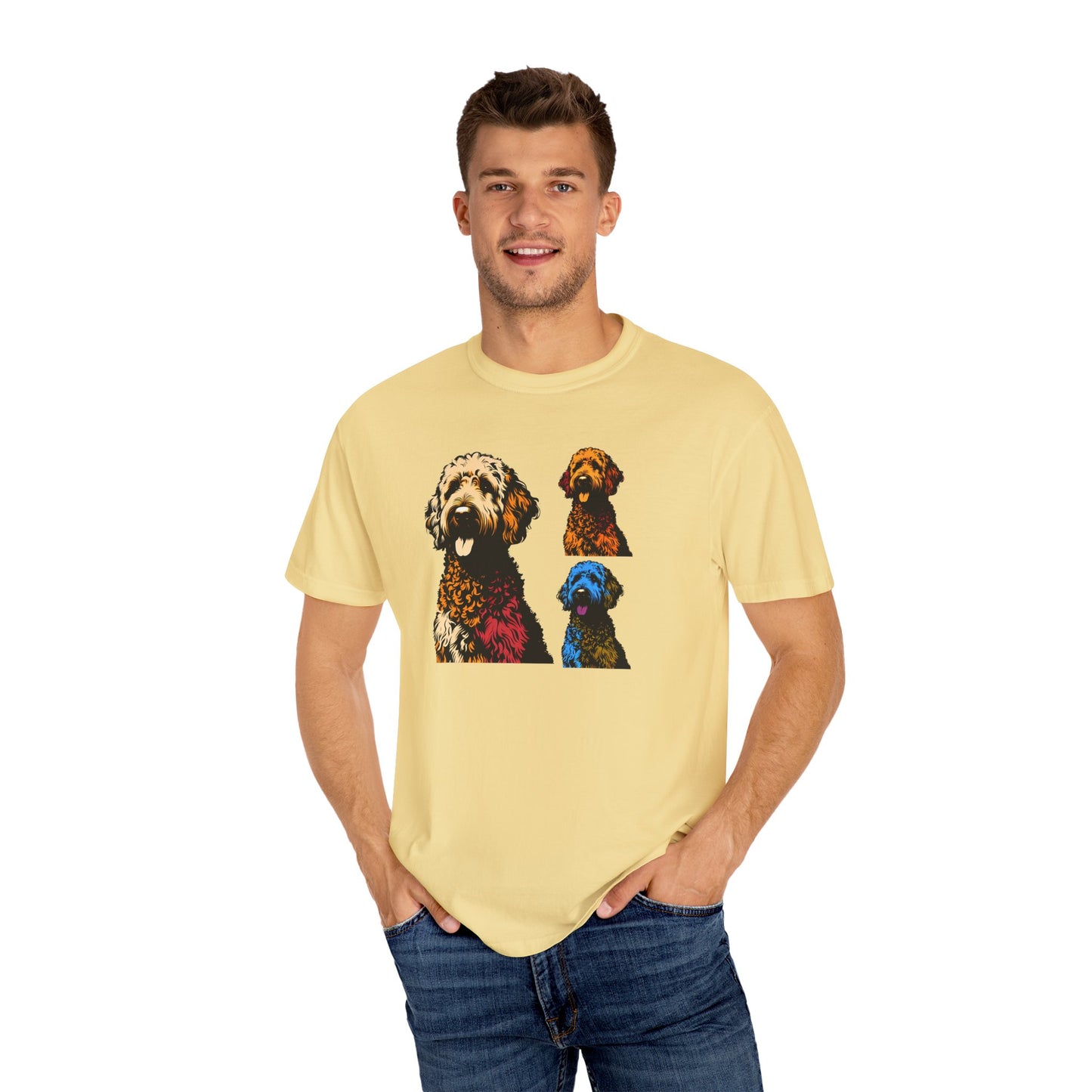 Labradoodle Love Tee – Color Splash Edition