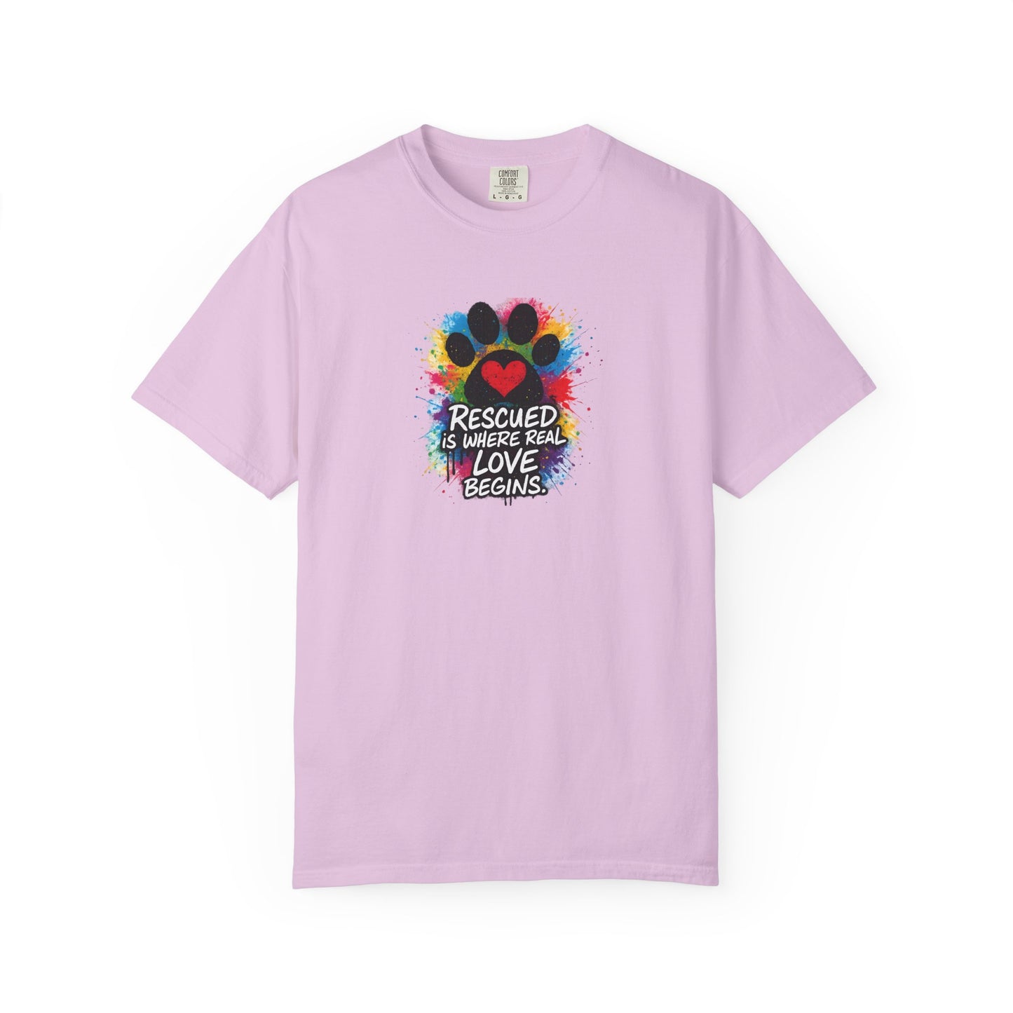 Rescued Is Where Real Love Begins T-Shirt