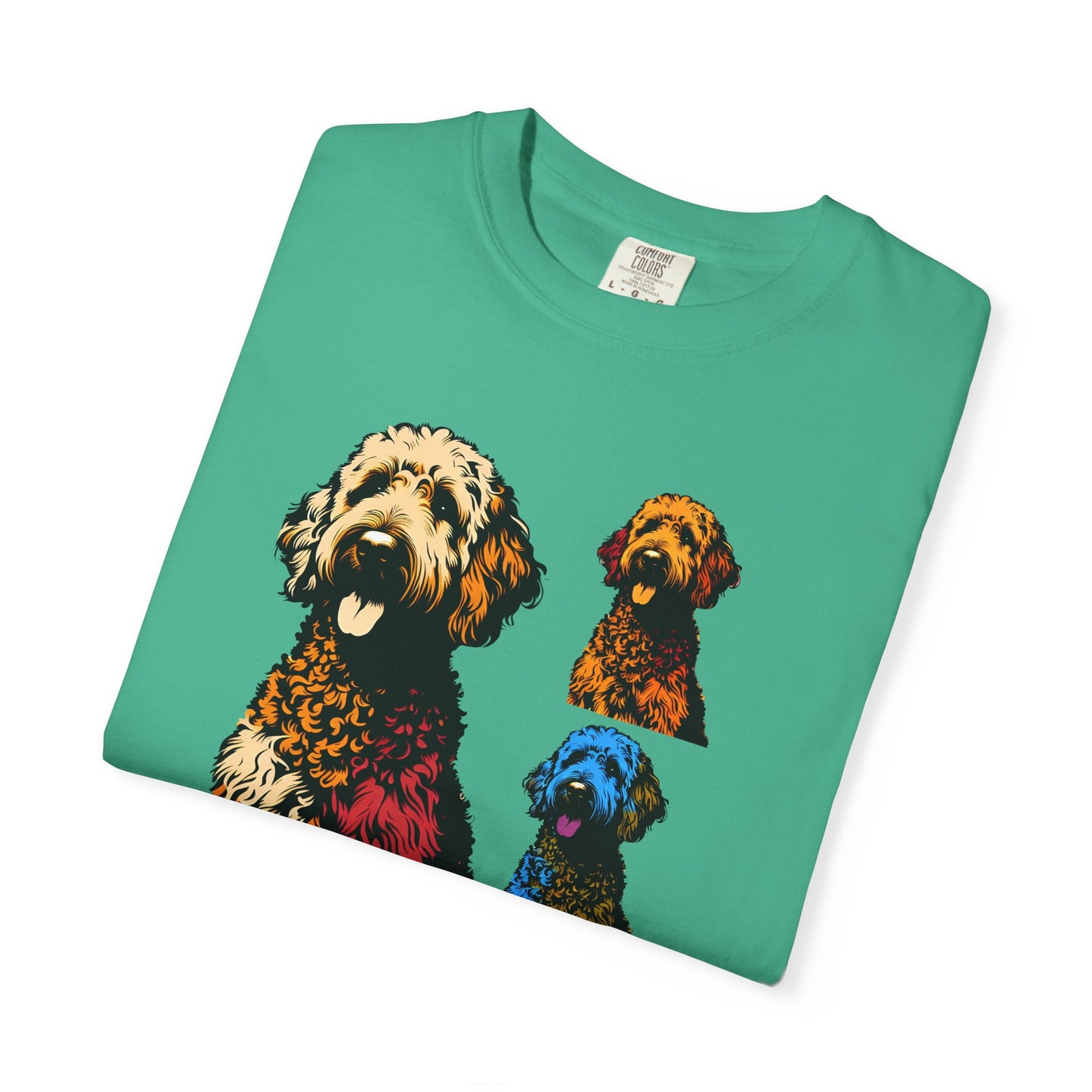 Labradoodle Love Tee – Color Splash Edition