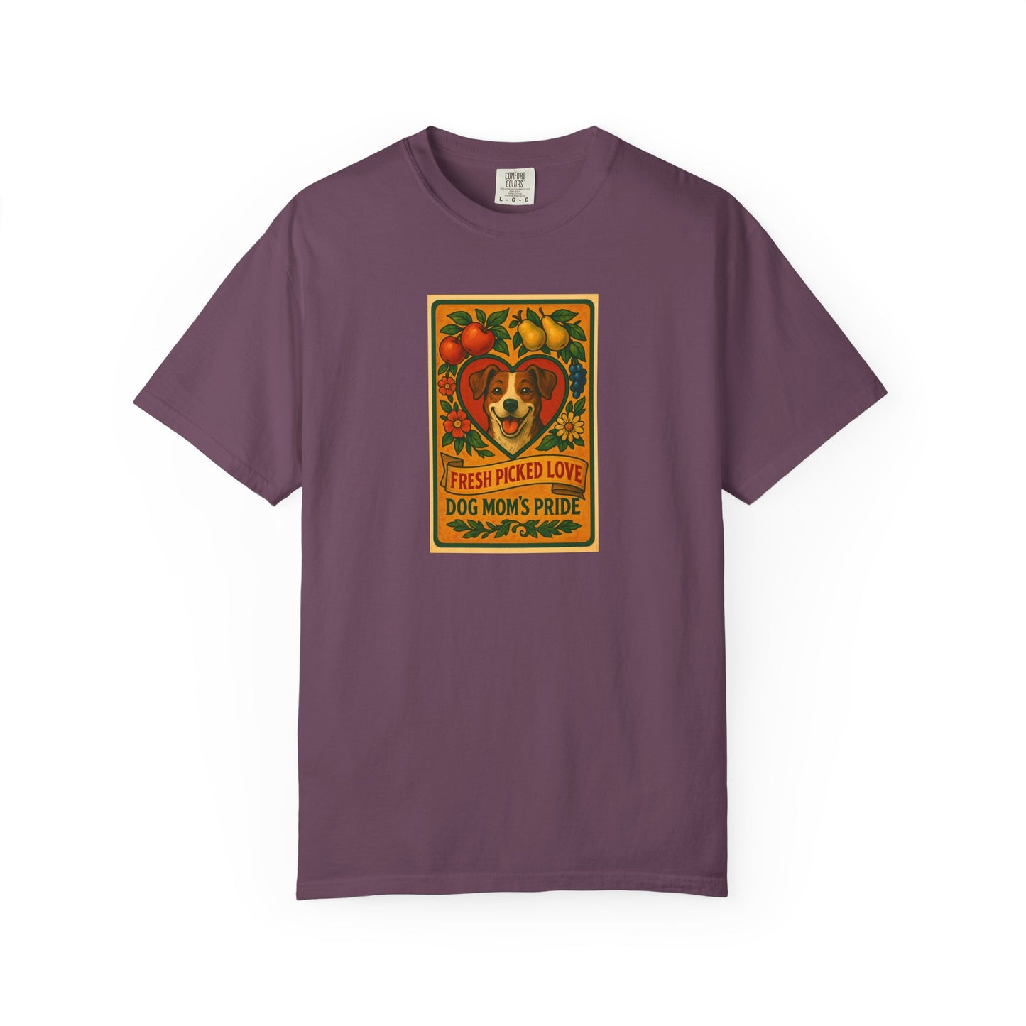 Fresh Picked Love Dog Mom's Pride T-Shirt