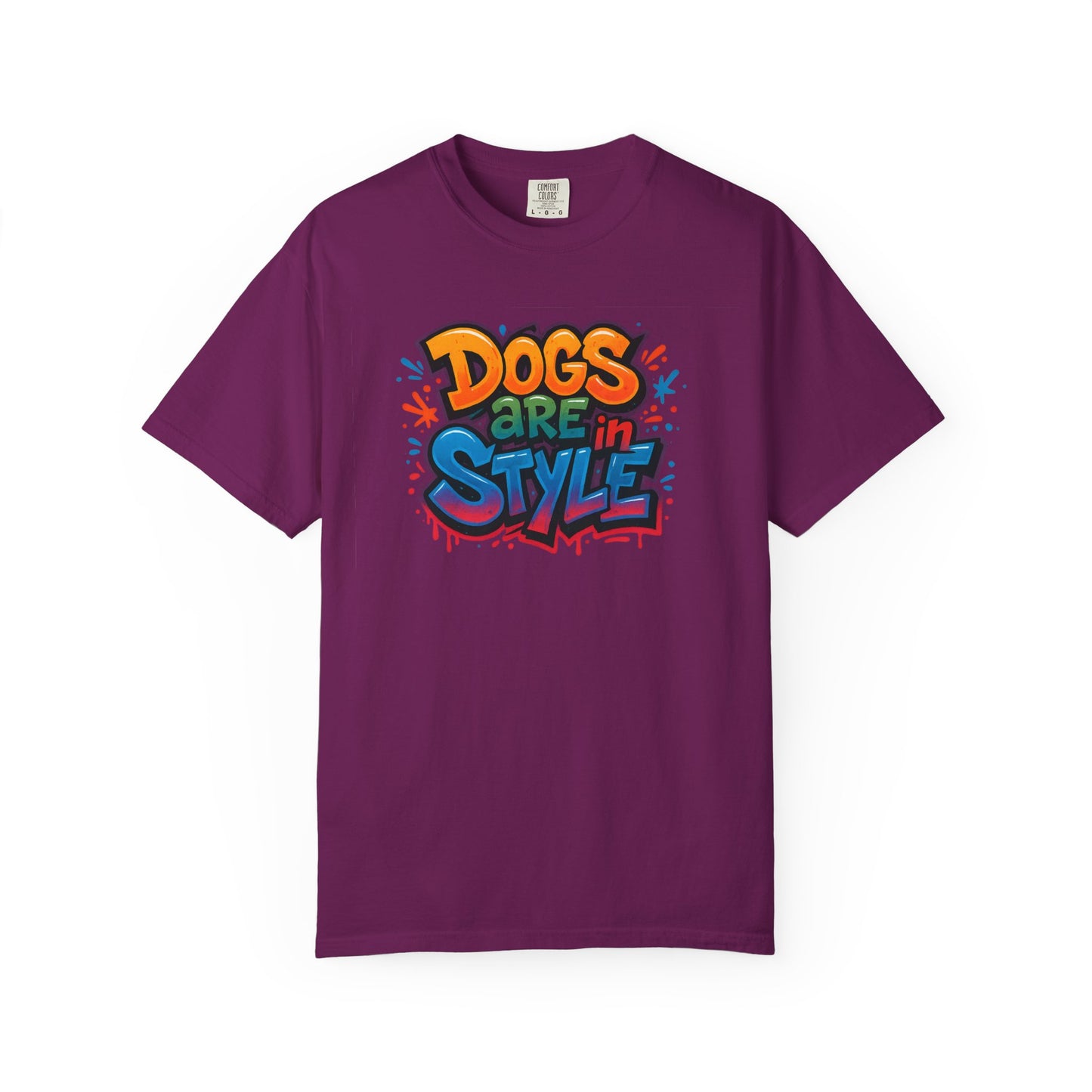 Stylish Dog Lovers T-Shirt - "Dogs are in STYLE"