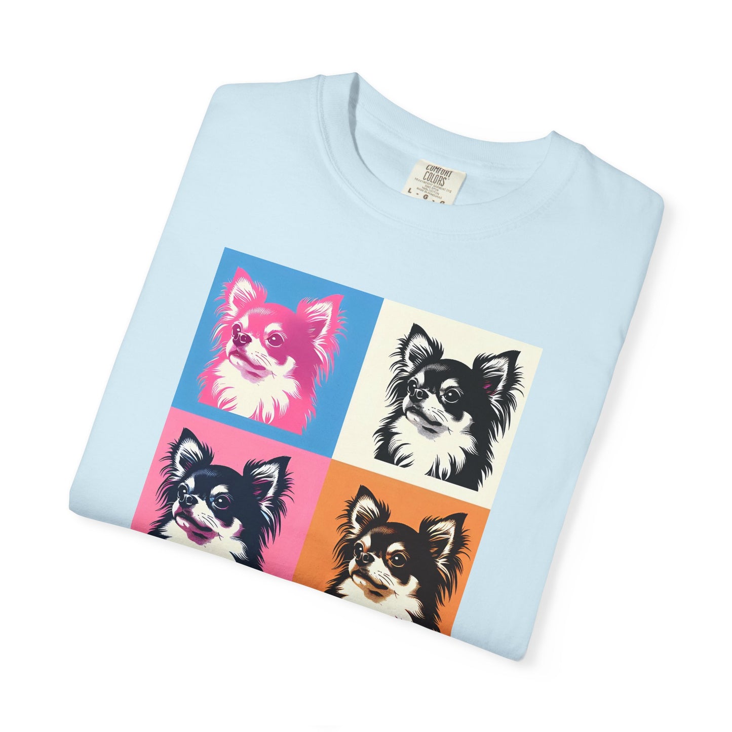 Colorful Chihuahua Unisex T-Shirt - Fun & Playful Pet Lover Gift