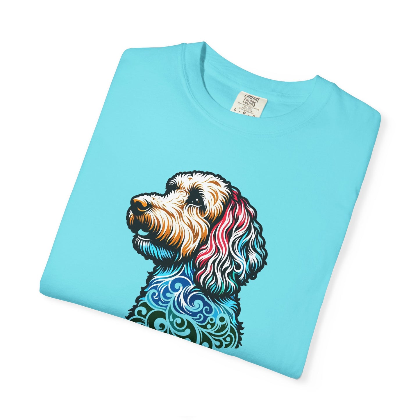 Labradoodle Love Tee – Color Splash Edition