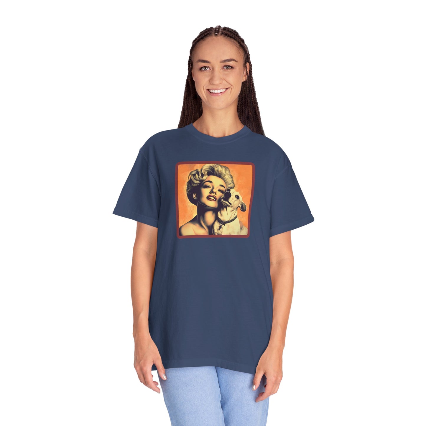 Vintage Poster T-Shirt - Unisex Garment-Dyed Tee