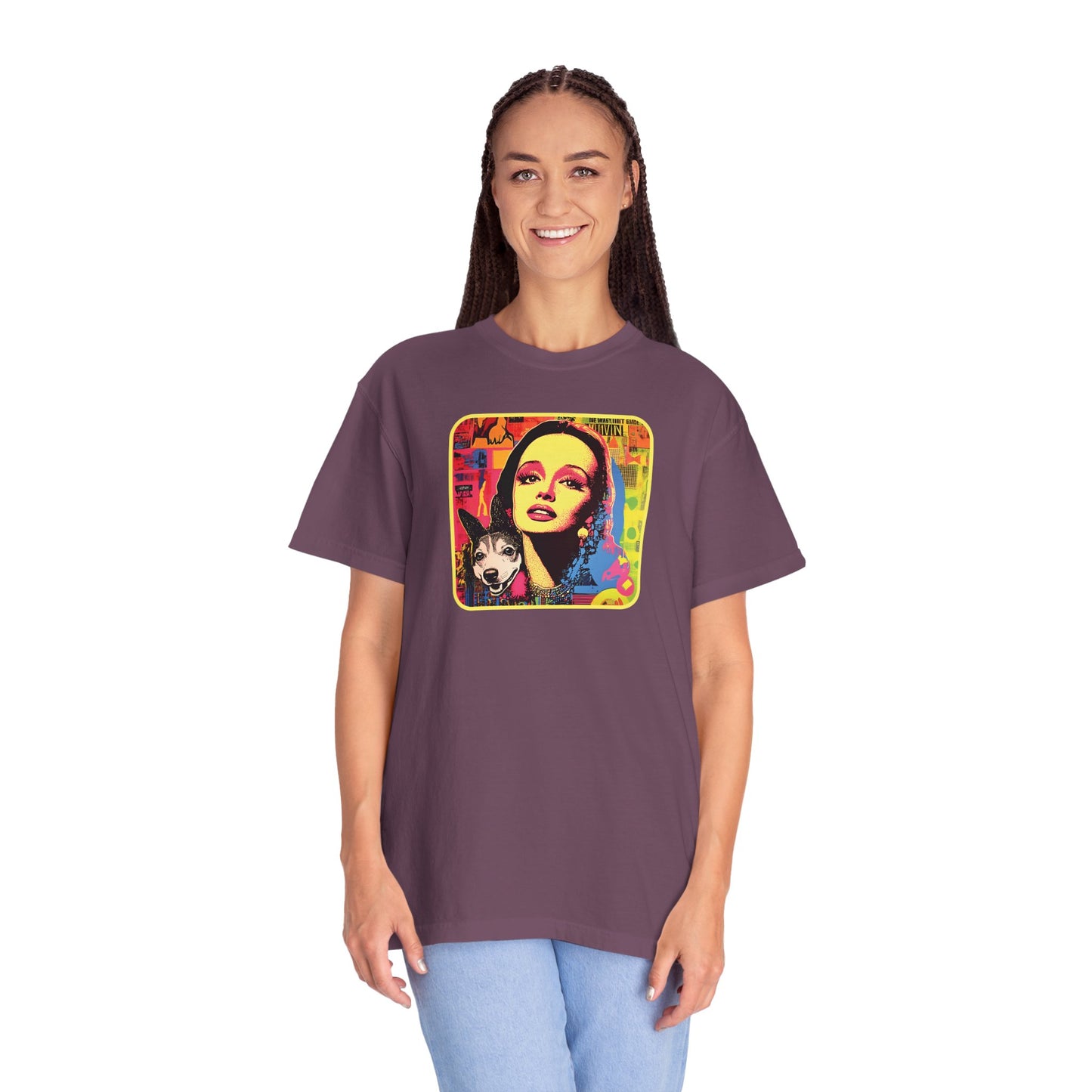 Pop Art Mom and Dog T-Shirt