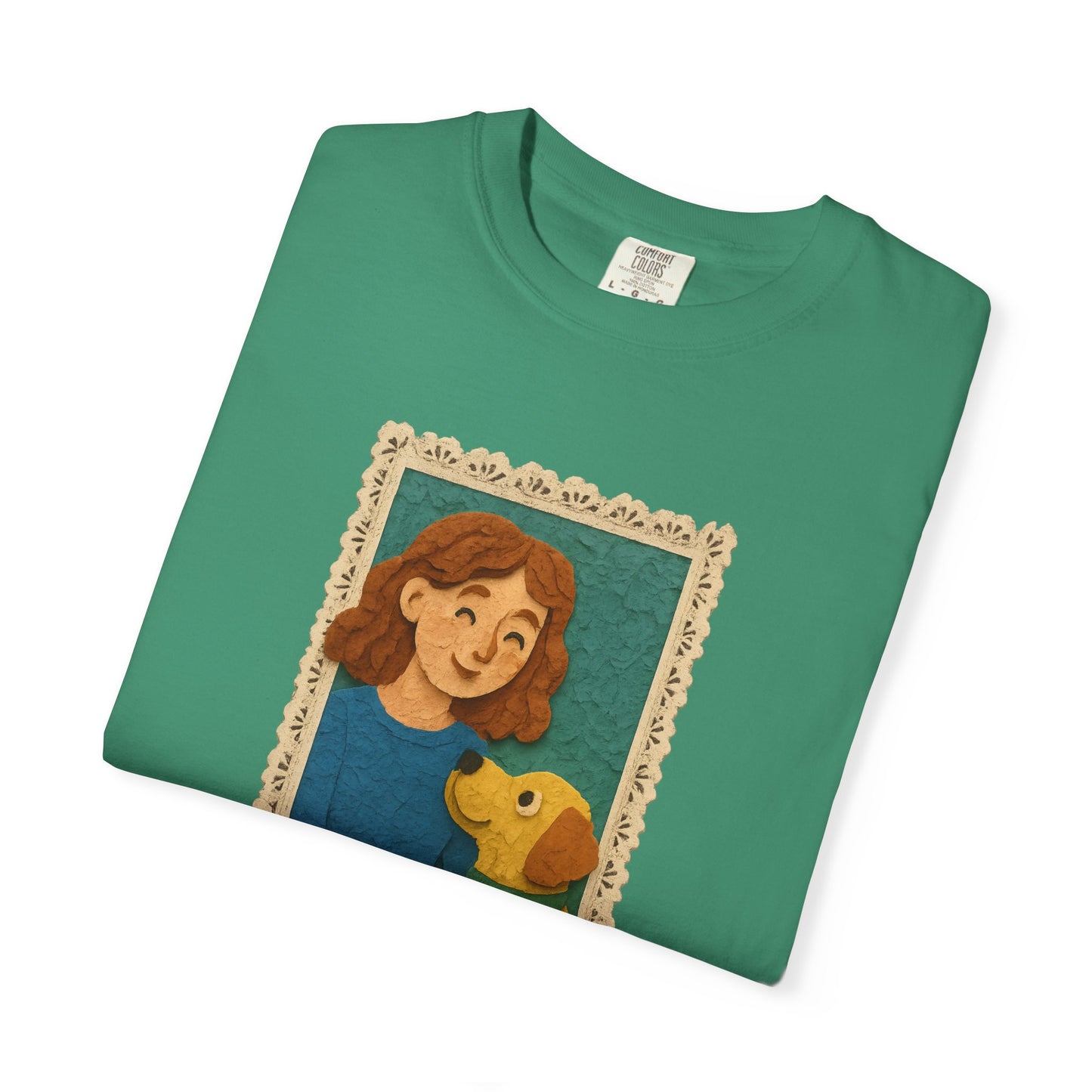 Dog Mom T-shirt - Unisex Garment-Dyed Tee for Pet Lovers