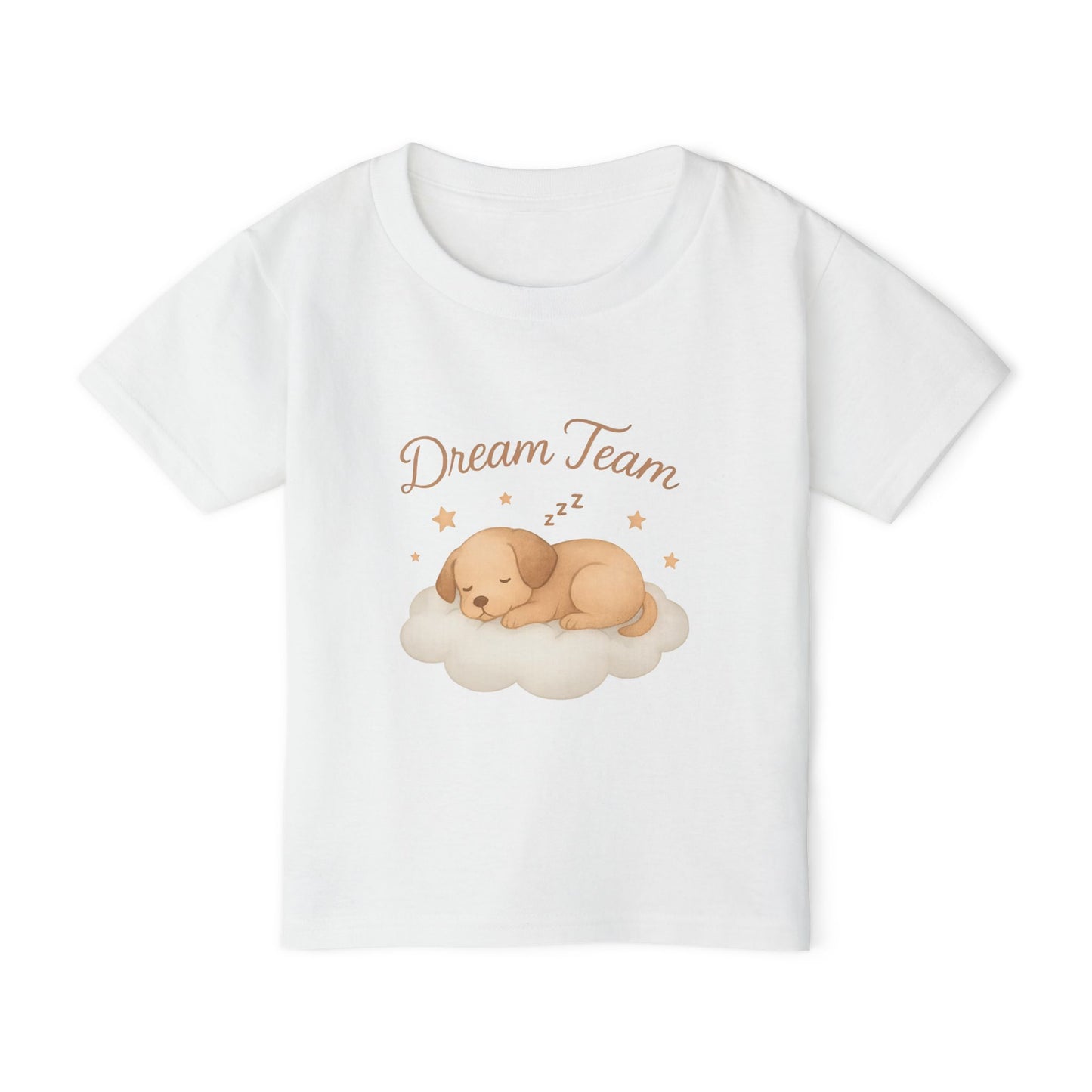 Dream Team Toddler T-Shirt, Cute Kids Tee, Baby Gift, Playtime Outfit, Dog Lovers Shirt, Nursery Decor