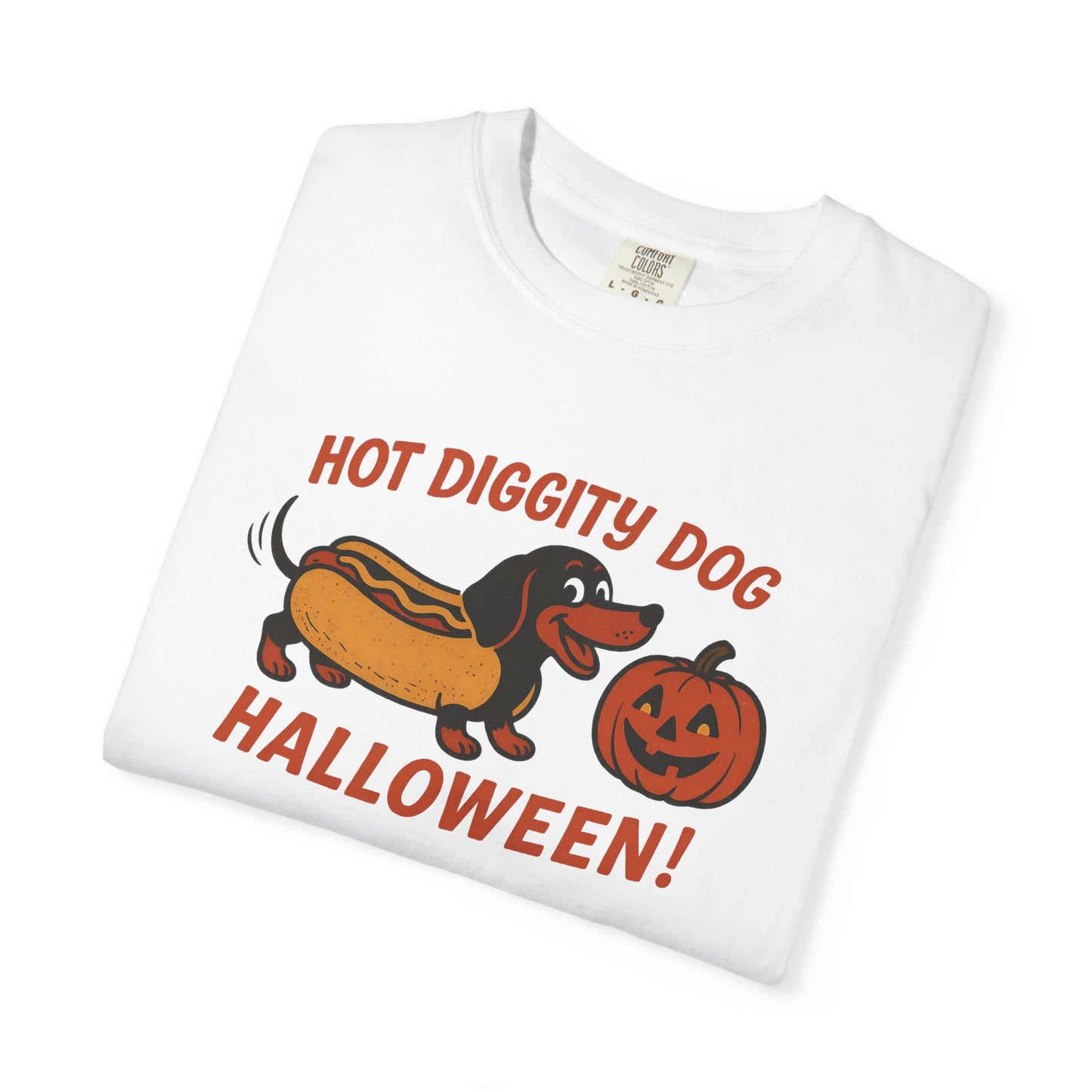 Halloween Dog T-shirt, Funny Halloween Tee, Unisex Graphic Shirt, Dog Lover Gift, Fall Apparel, Cute Halloween Outfit