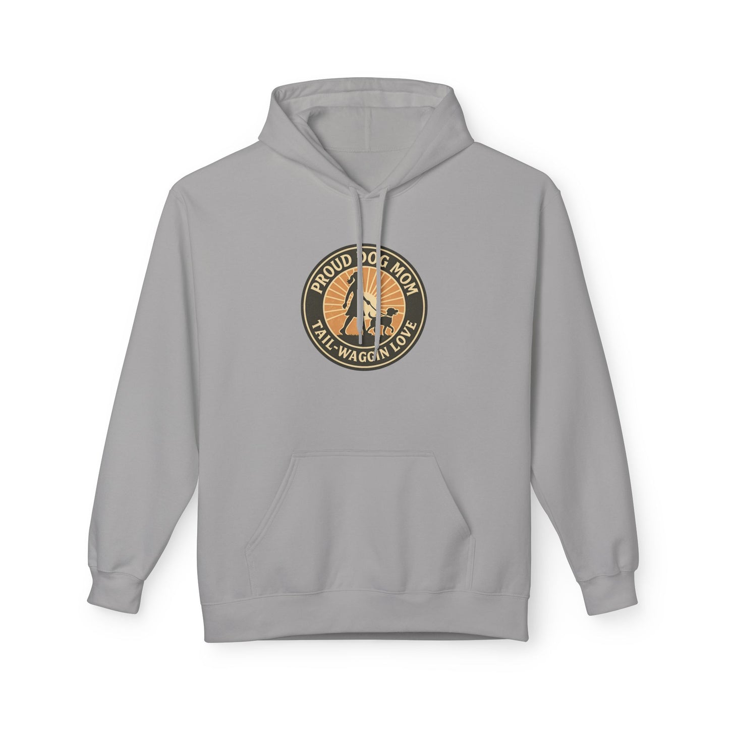Hoodie for Dog Moms - Unisex Midweight Softstyle Fleece Hoodie