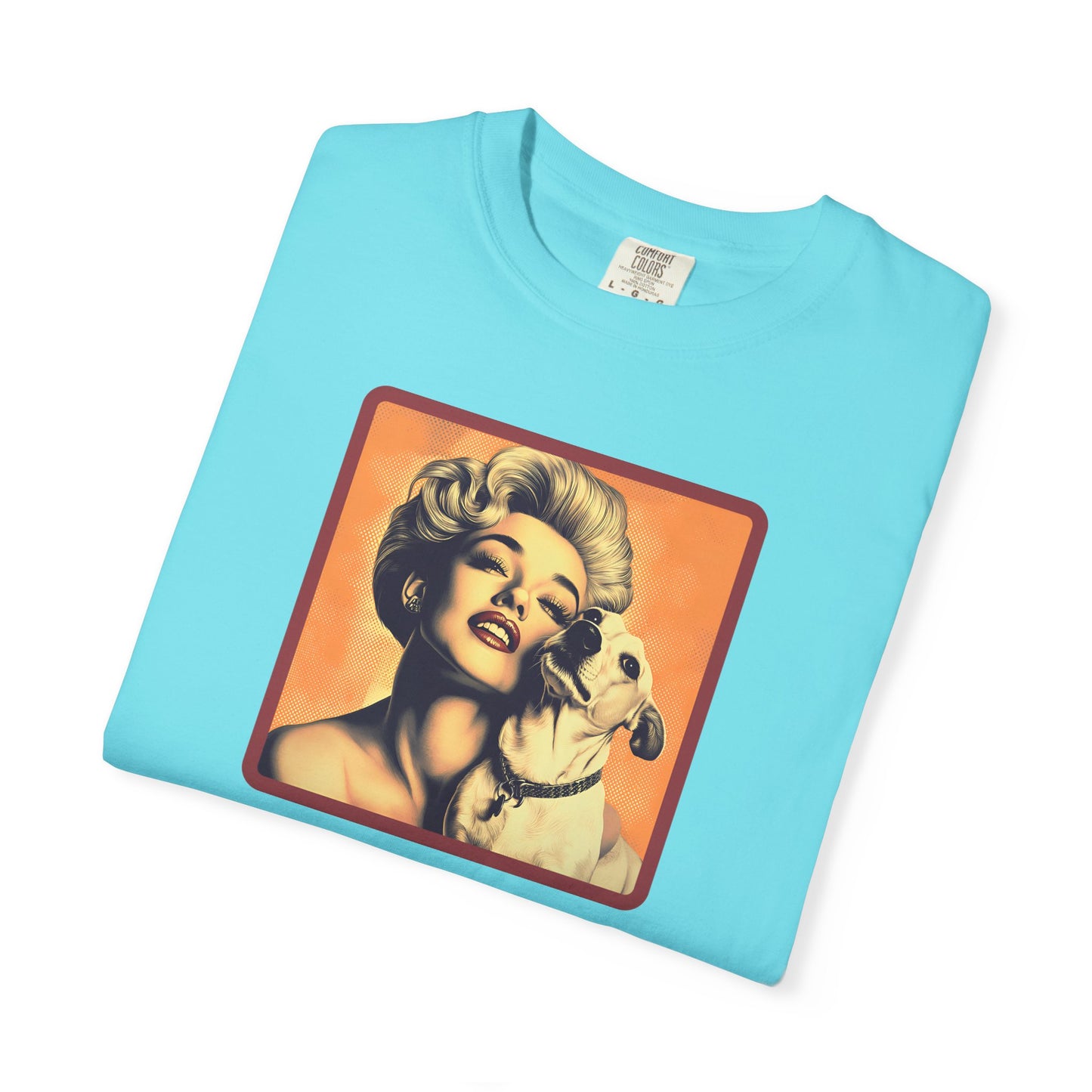 Vintage Poster T-Shirt - Unisex Garment-Dyed Tee