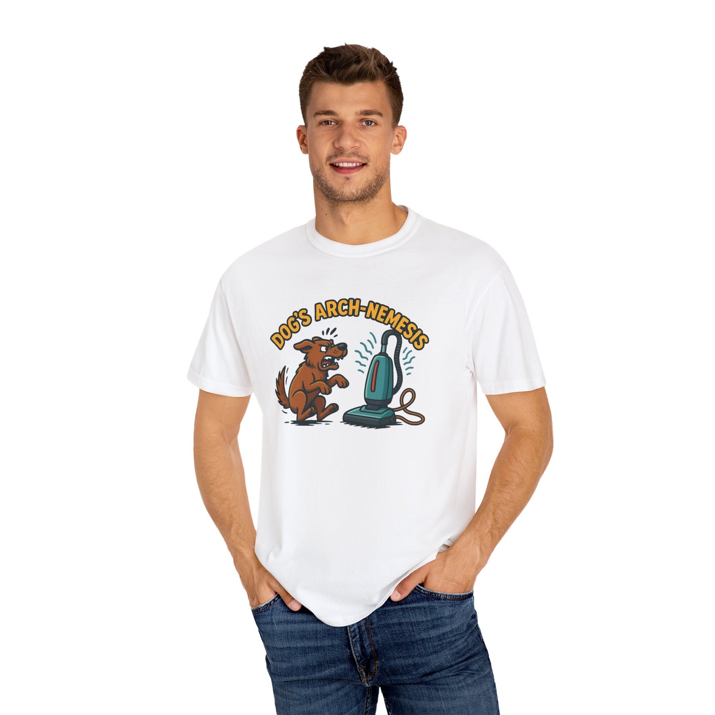 Dog's Arch-Nemesis Unisex T-Shirt - Funny Pet Lovers Tee