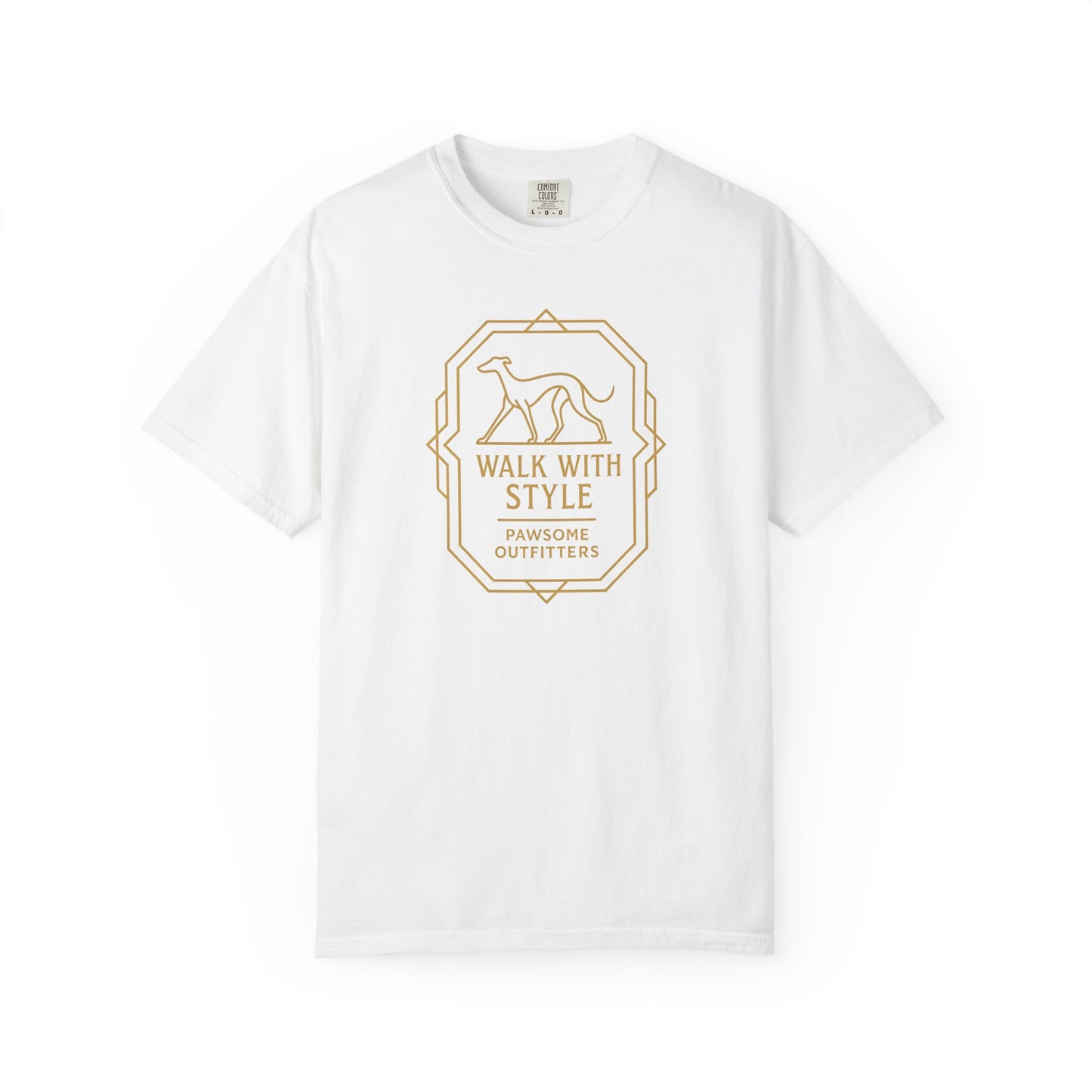 Stylish Dog Lovers T-Shirt, Casual Pet Owner Tee, Walk With Style Graphic Shirt, Gift for Dog Lovers, Comfortable Everyday Wear