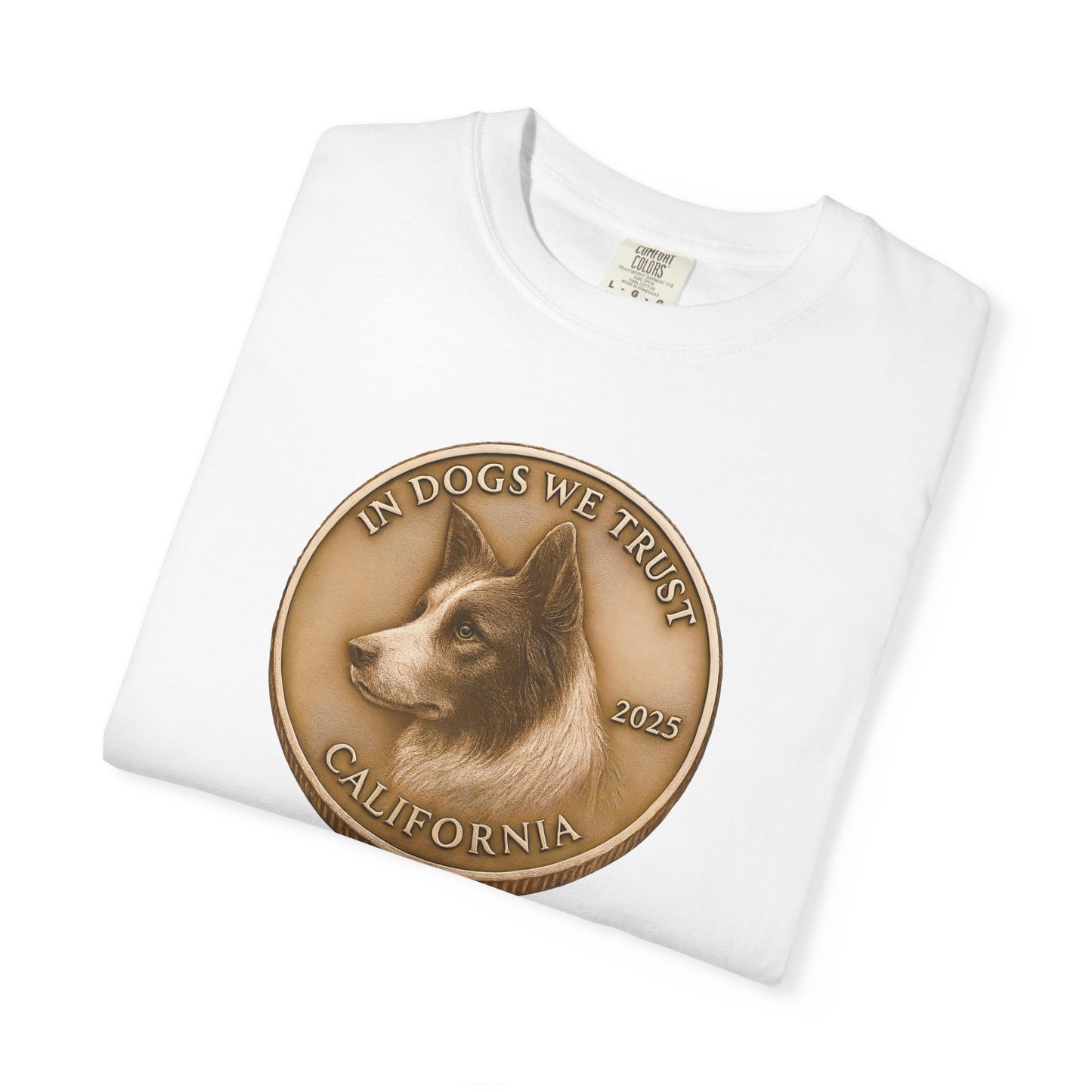 California State Coin T-Shirt Collection - Proud Dog Breed Illustrations