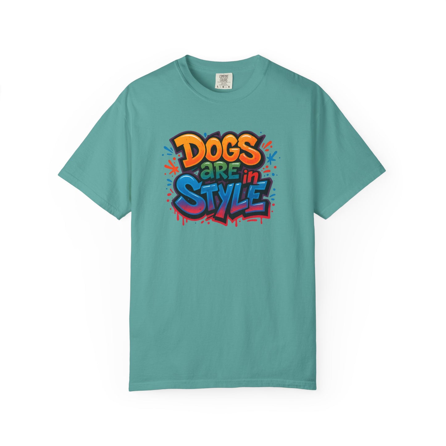 Stylish Dog Lovers T-Shirt - "Dogs are in STYLE"