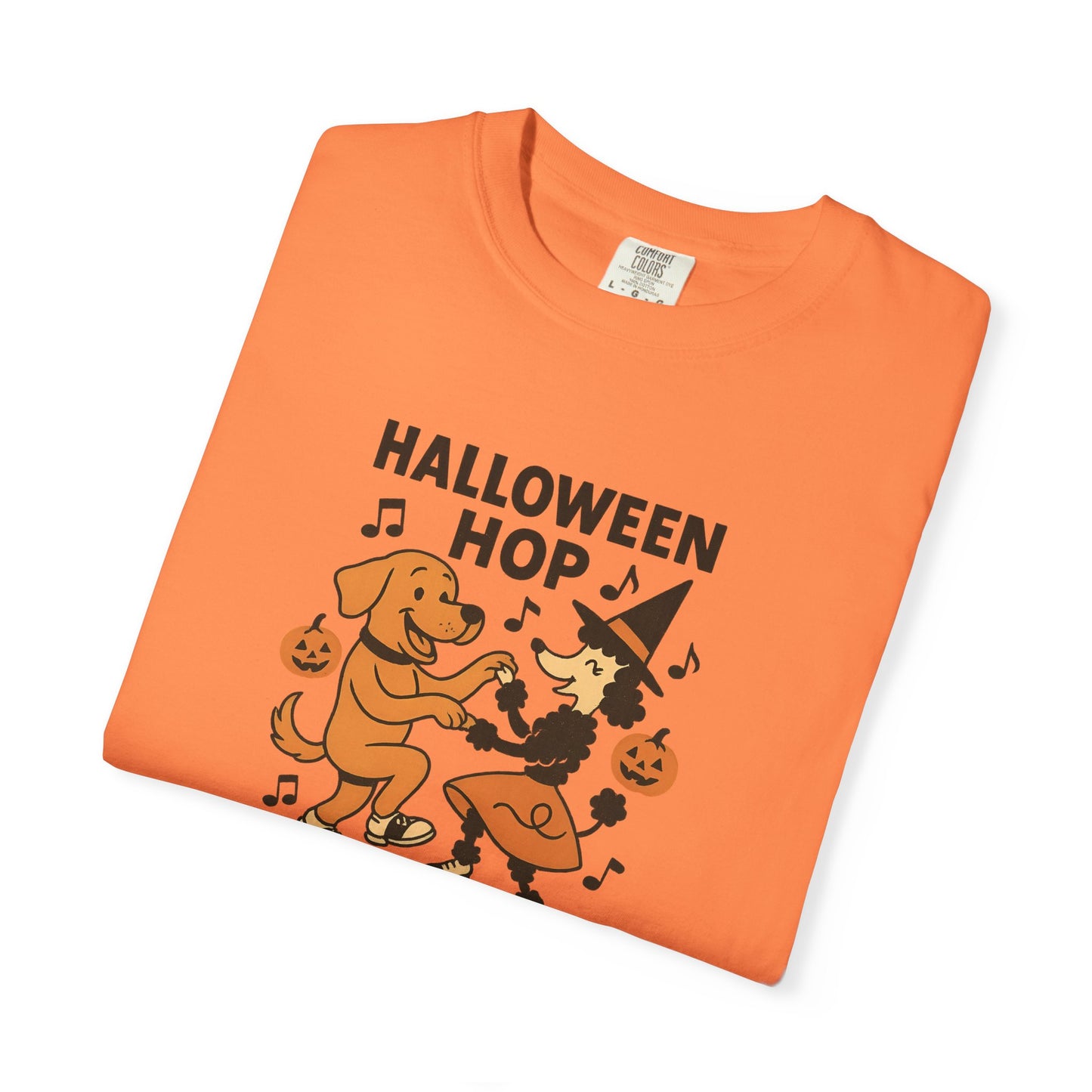 Halloween Hop Unisex T-Shirt, Fun Halloween Tee, Spooky Dance Shirt, Fall Fest Shirt, Unique Halloween Gift