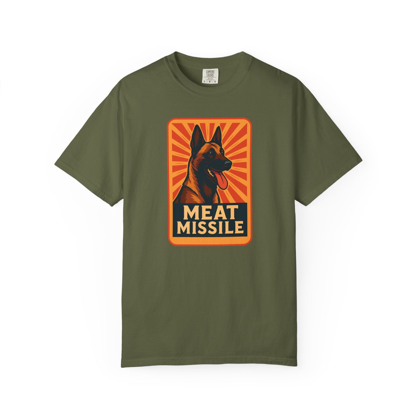 🚀 Belgian Malinois “Meat Missile” Tee