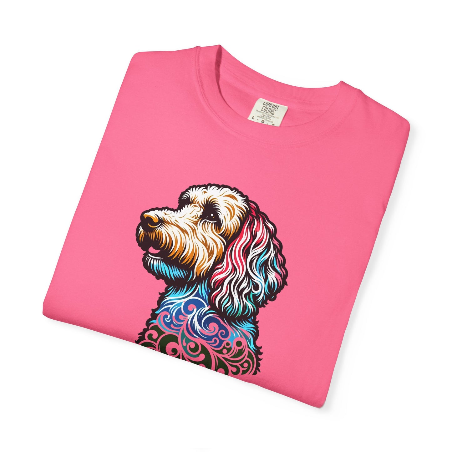 Labradoodle Love Tee – Color Splash Edition