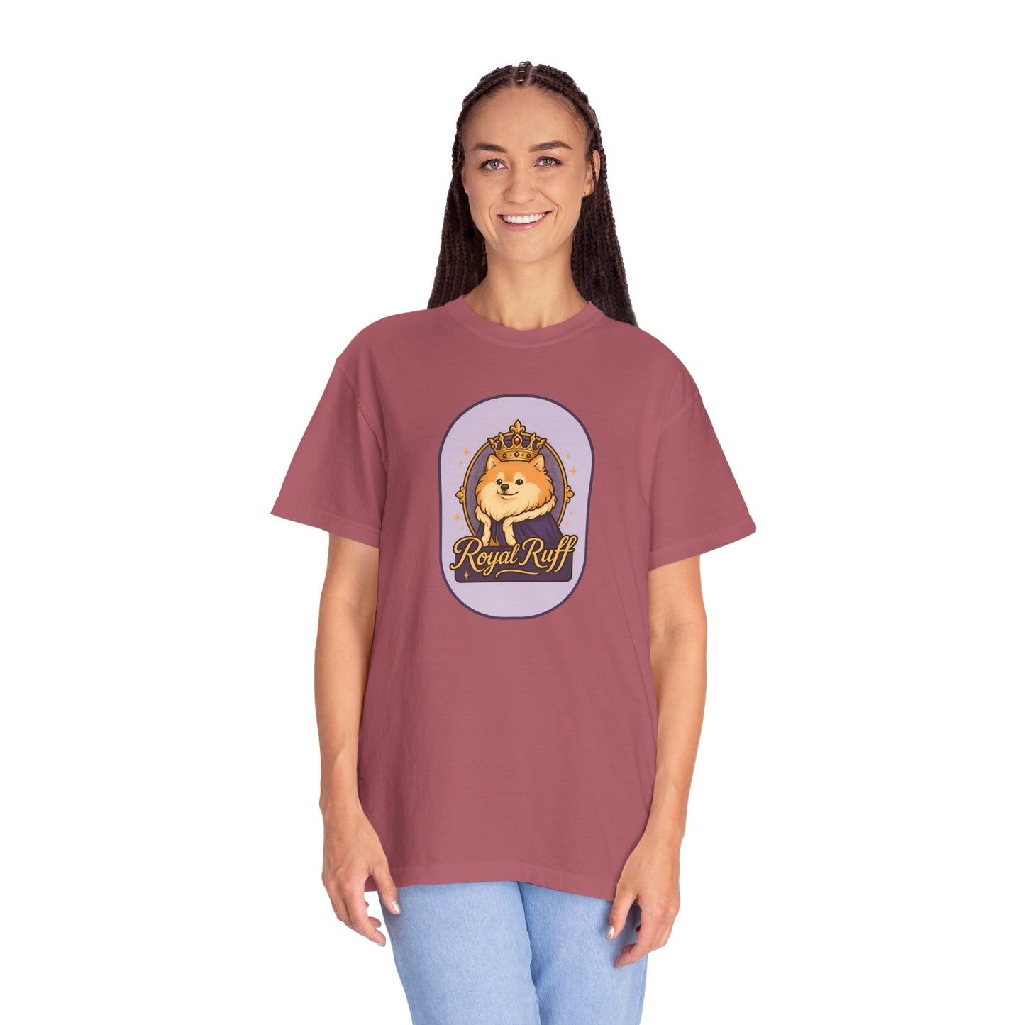 Dog Lover's Royal Ruff T-Shirt - Unisex Funny Pet Tee, Gift for Dog Parents, Cute Animal Shirt, Pet Memorial, Birthday Gift