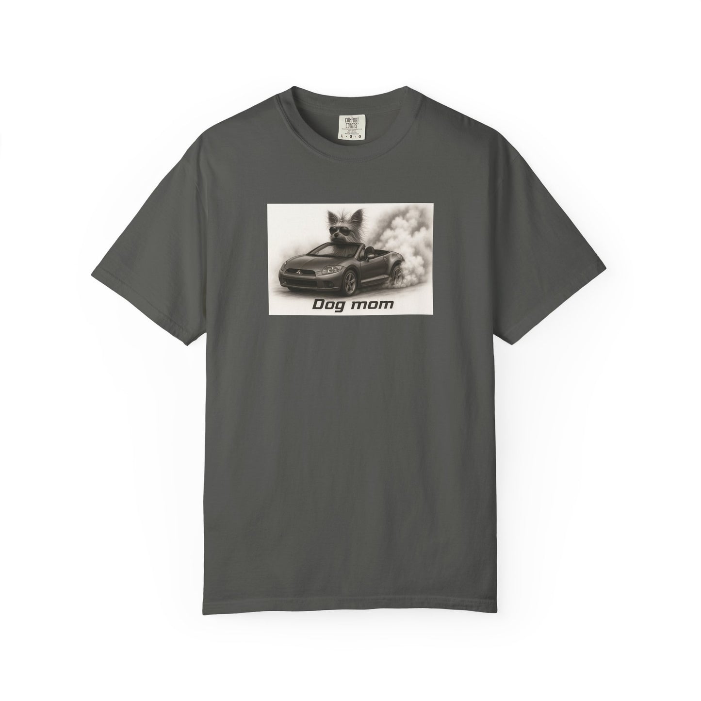 Dog Mom - Yorkshire Terrier - “Cool Dogs in Cool Cars” T-Shirt Collection
