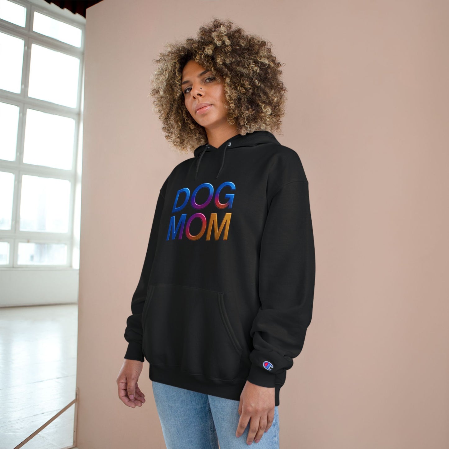 Dog Mom Hooded Sweatshirt, Pet Lover Gift
