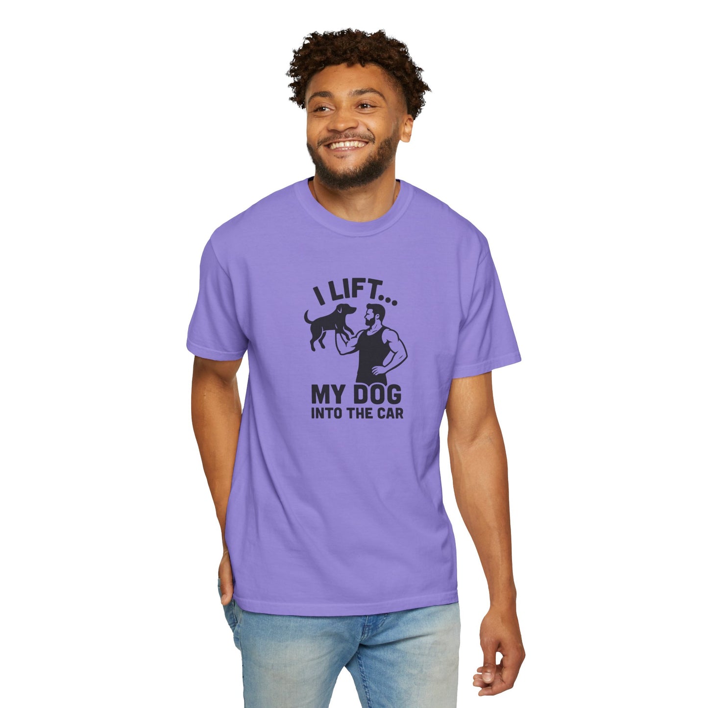 I Lift... Dog Dad T-Shirt