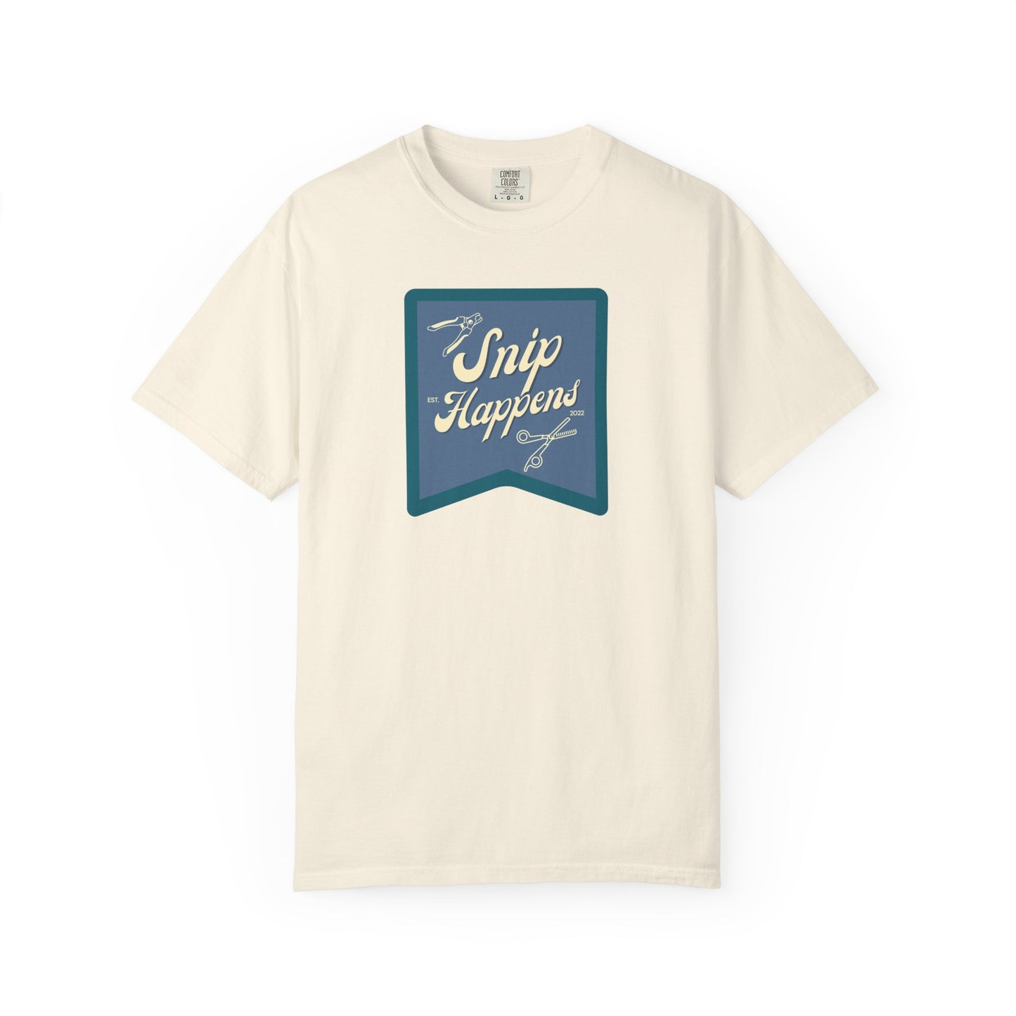 Snip Happens T-Shirt - Fun & Casual Apparel for Stitching Lovers