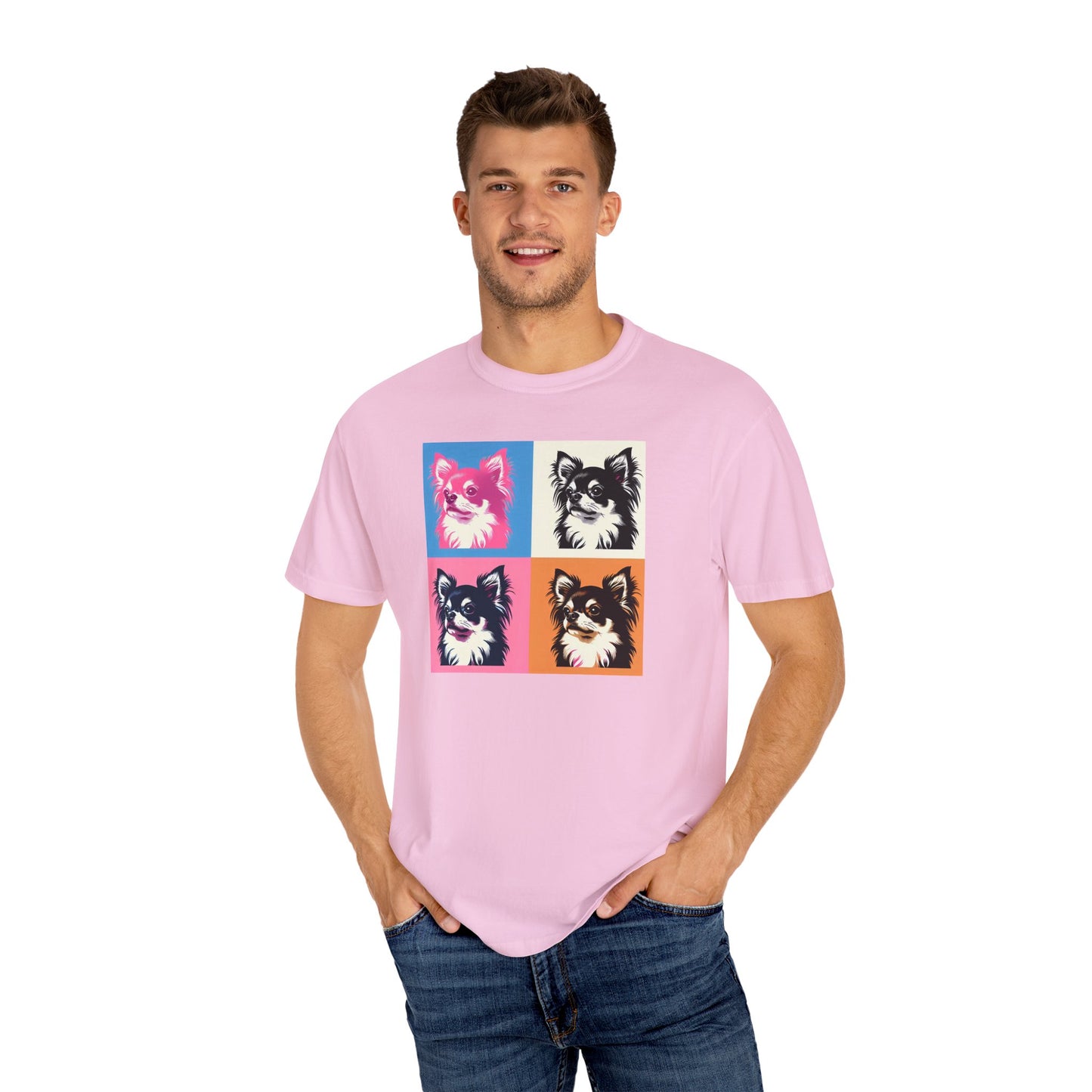 Colorful Chihuahua Unisex T-Shirt - Fun & Playful Pet Lover Gift
