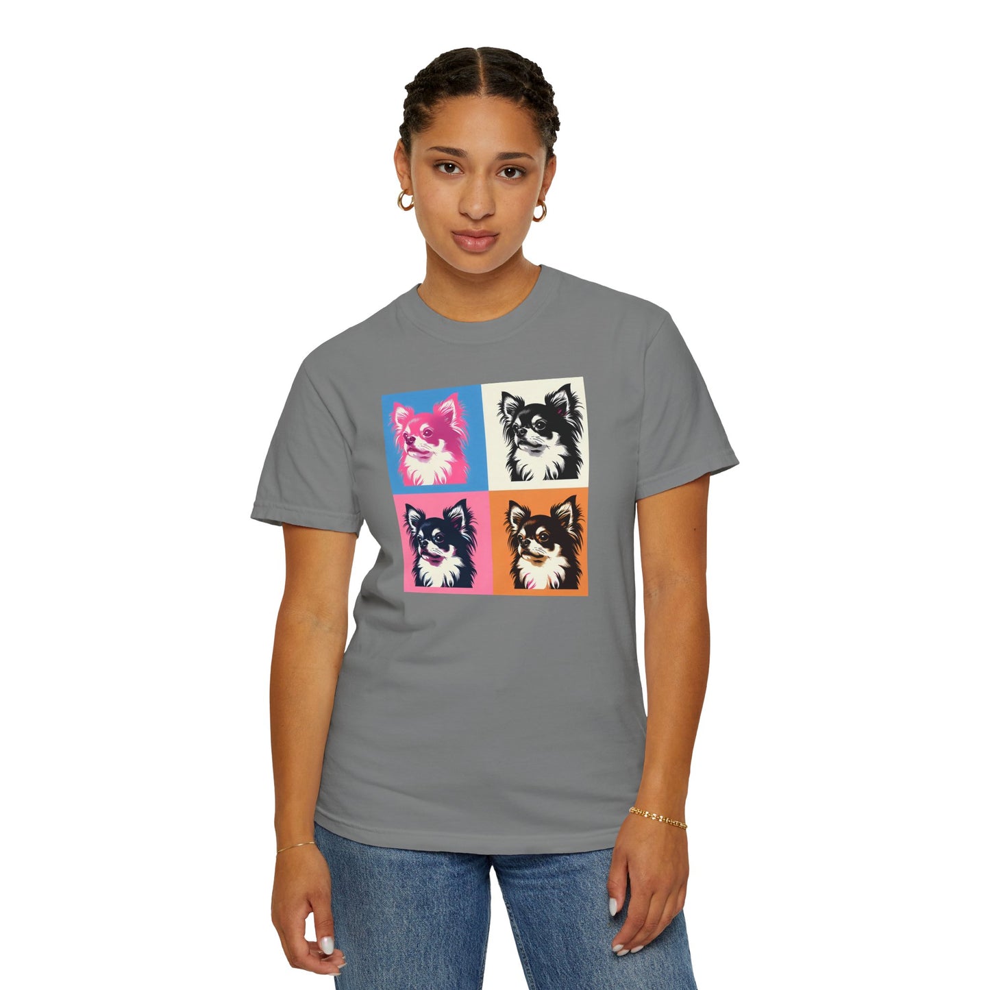 Colorful Chihuahua Unisex T-Shirt - Fun & Playful Pet Lover Gift