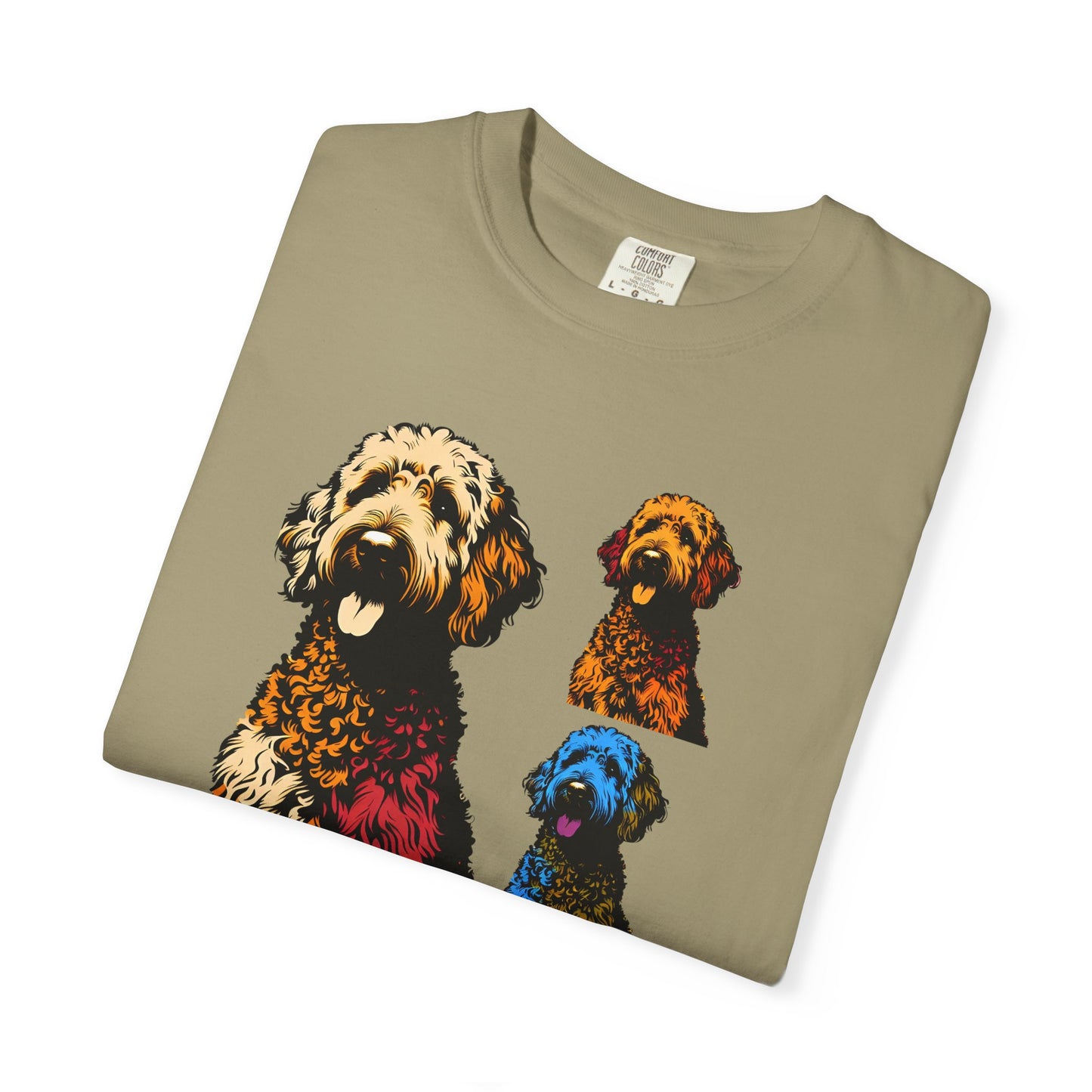 Labradoodle Love Tee – Color Splash Edition