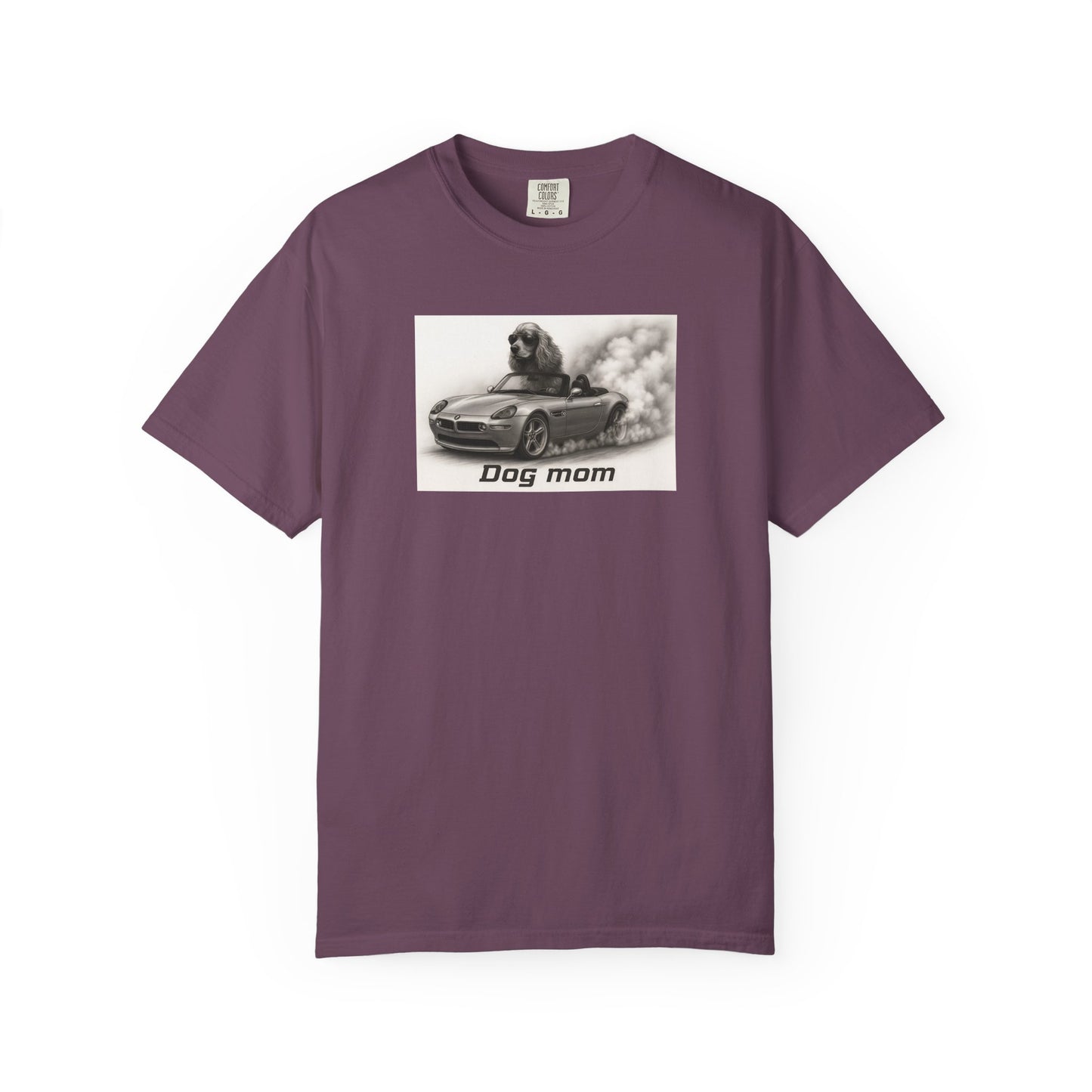 Dog Mom - Cocker Spaniel - “Cool Dogs in Cool Cars” T-Shirt Collection