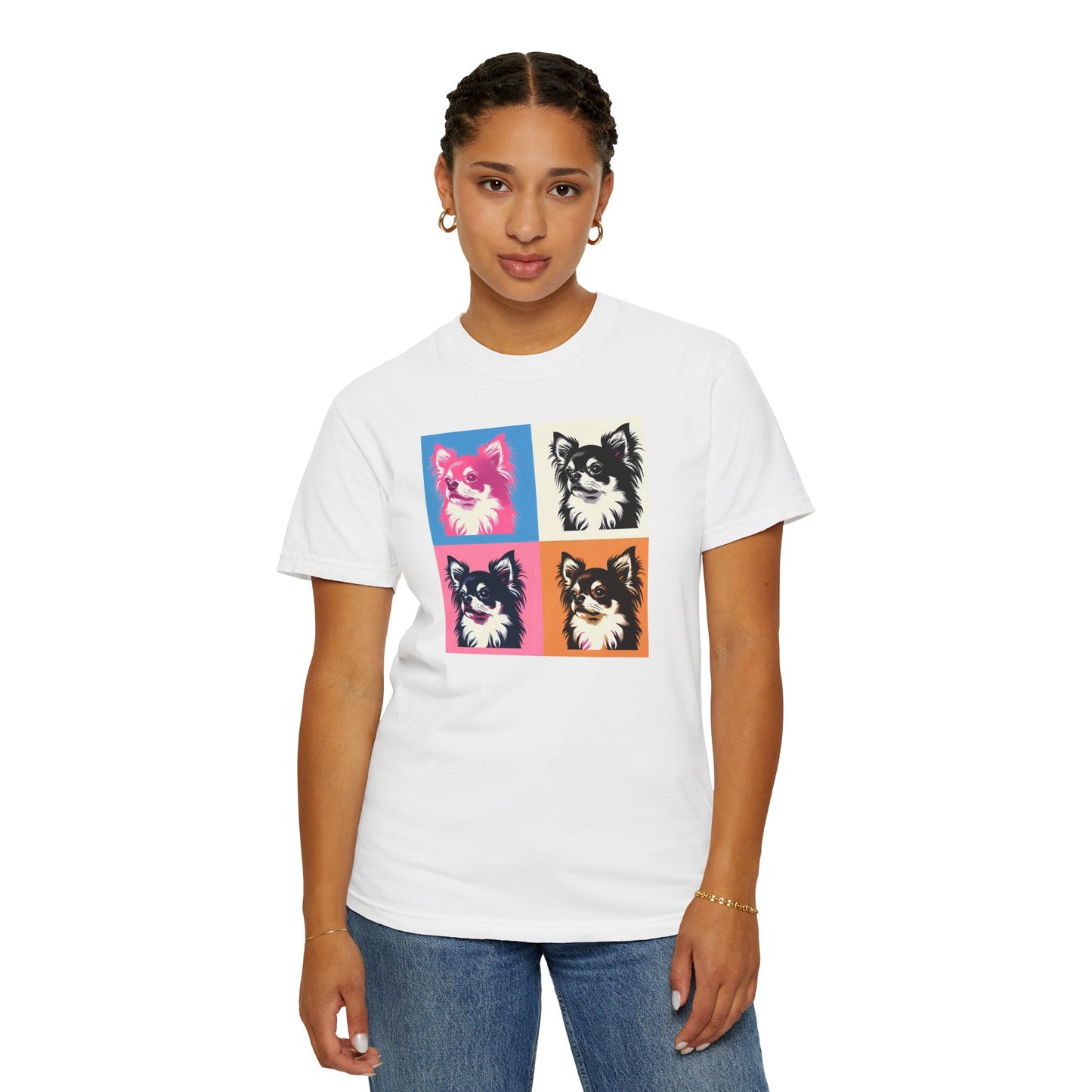 Colorful Chihuahua Unisex T-Shirt - Fun & Playful Pet Lover Gift