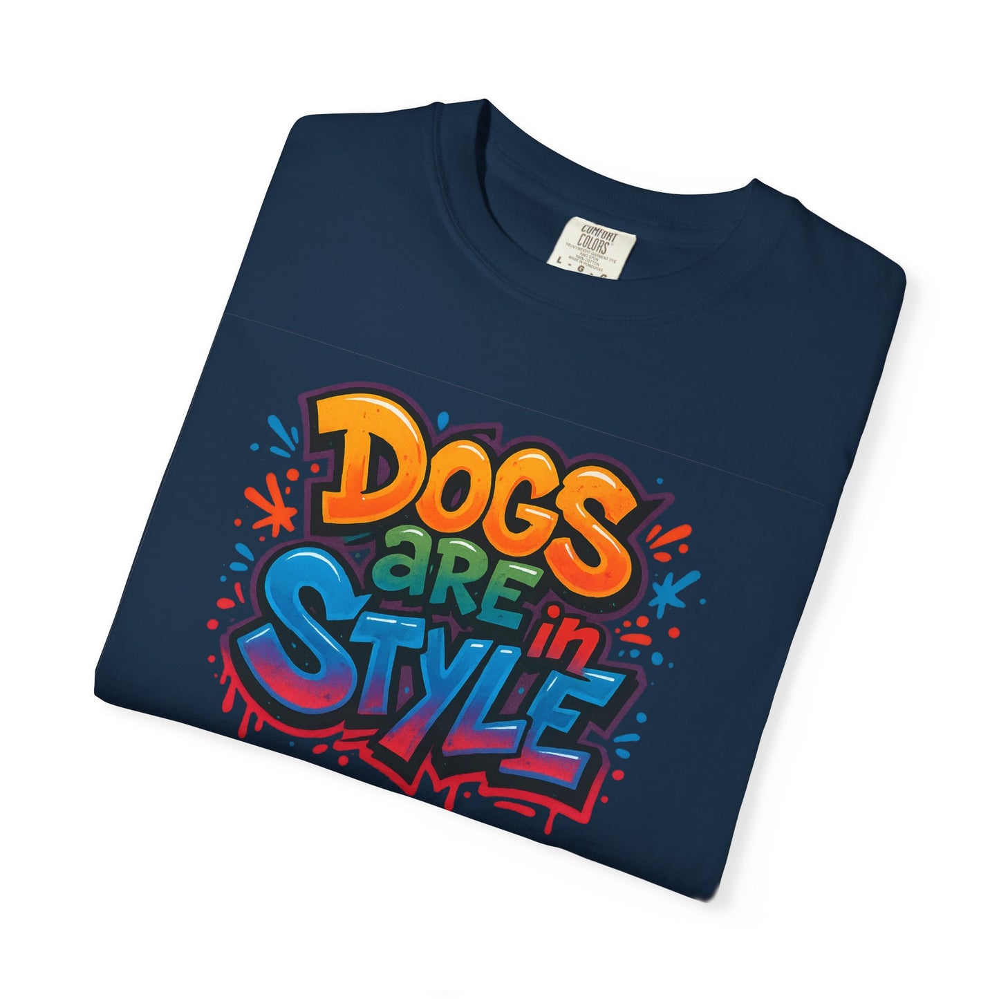 Stylish Dog Lovers T-Shirt - "Dogs are in STYLE"