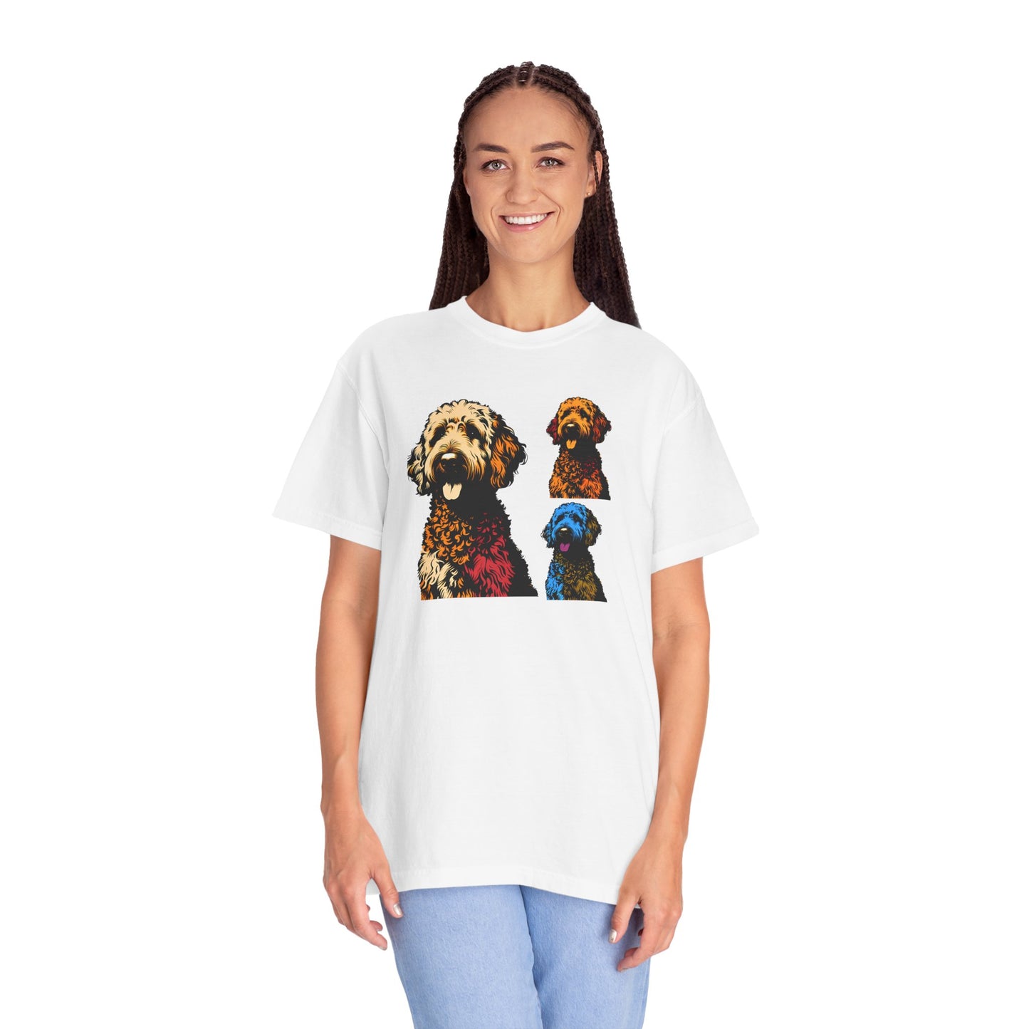 Labradoodle Love Tee – Color Splash Edition