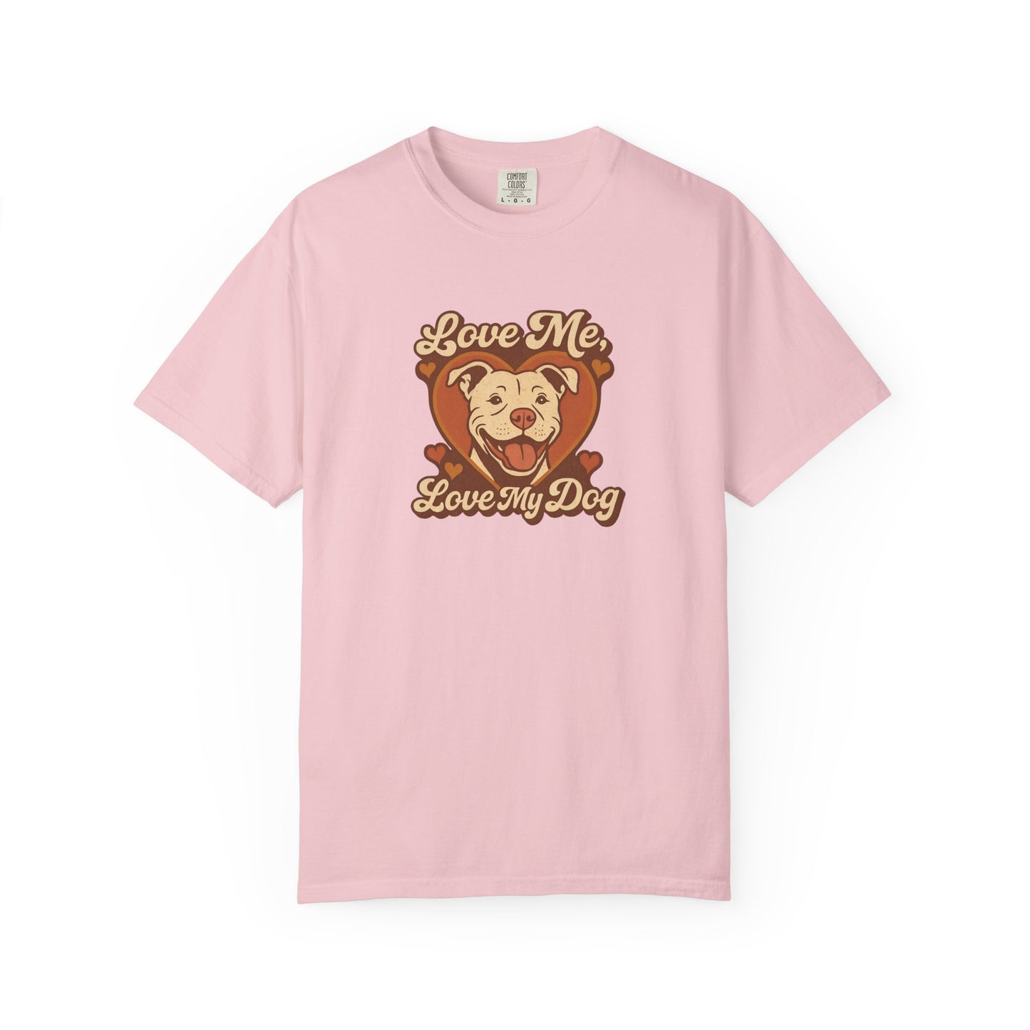 Pitbull Love Me Love My Dog Tee