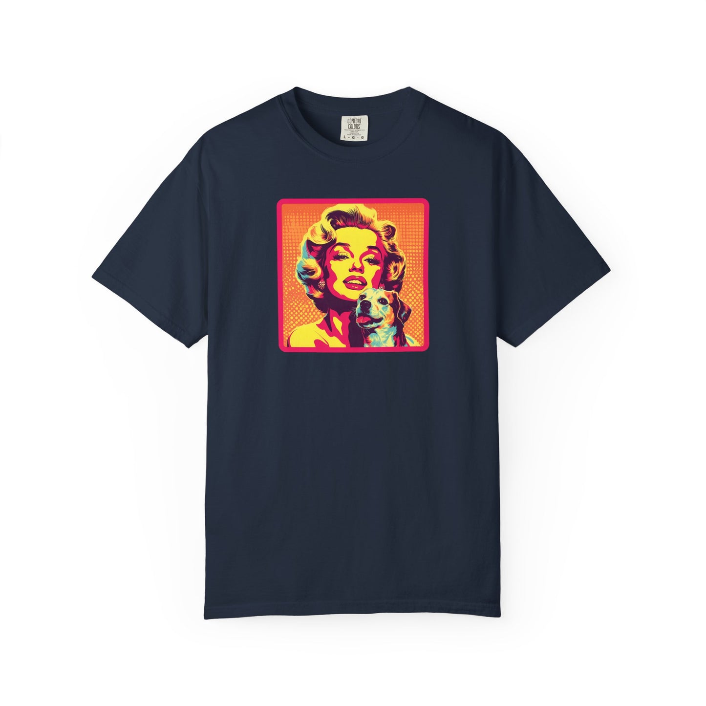 Vintage Dog Mom T-shirt - Unisex Garment-Dyed Tee for Dog Lovers
