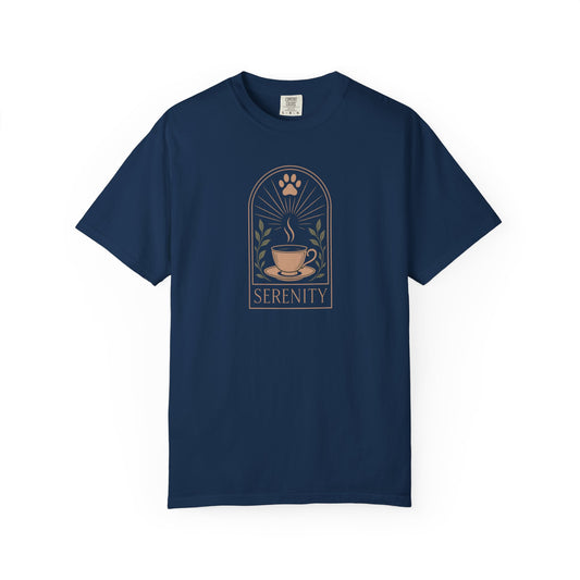 Serenity Coffee and Paws T-Shirt
