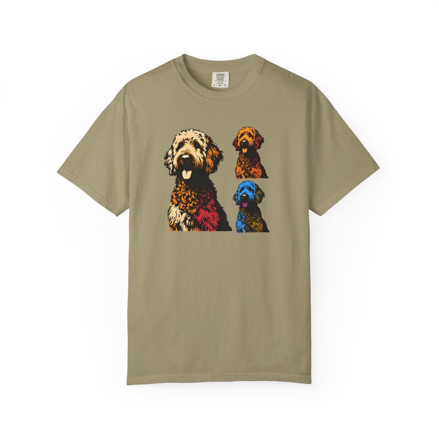 Labradoodle Love Tee – Color Splash Edition