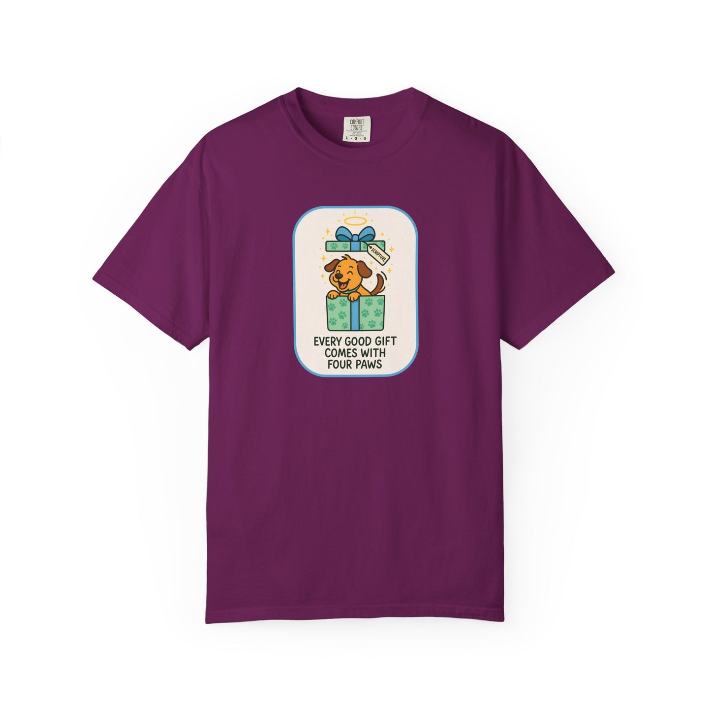 Dog Lover's Gift Tee - Every Good Gift Comes with Four Paws, Pet Owners, Animal Lover Shirt, Unique Gift for Dog Lovers, Casual [...]