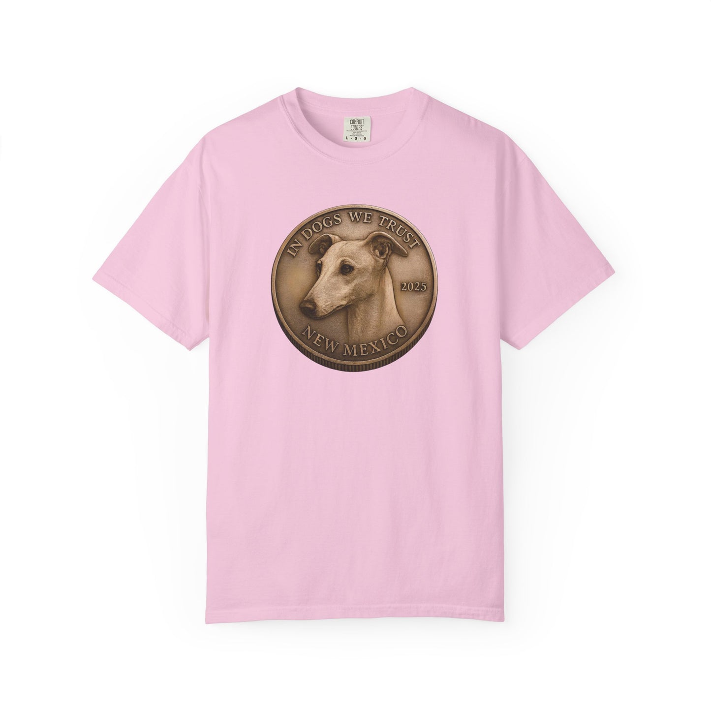 New Mexico State Coin T-Shirt Collection - Proud Dog Breed Illustrations