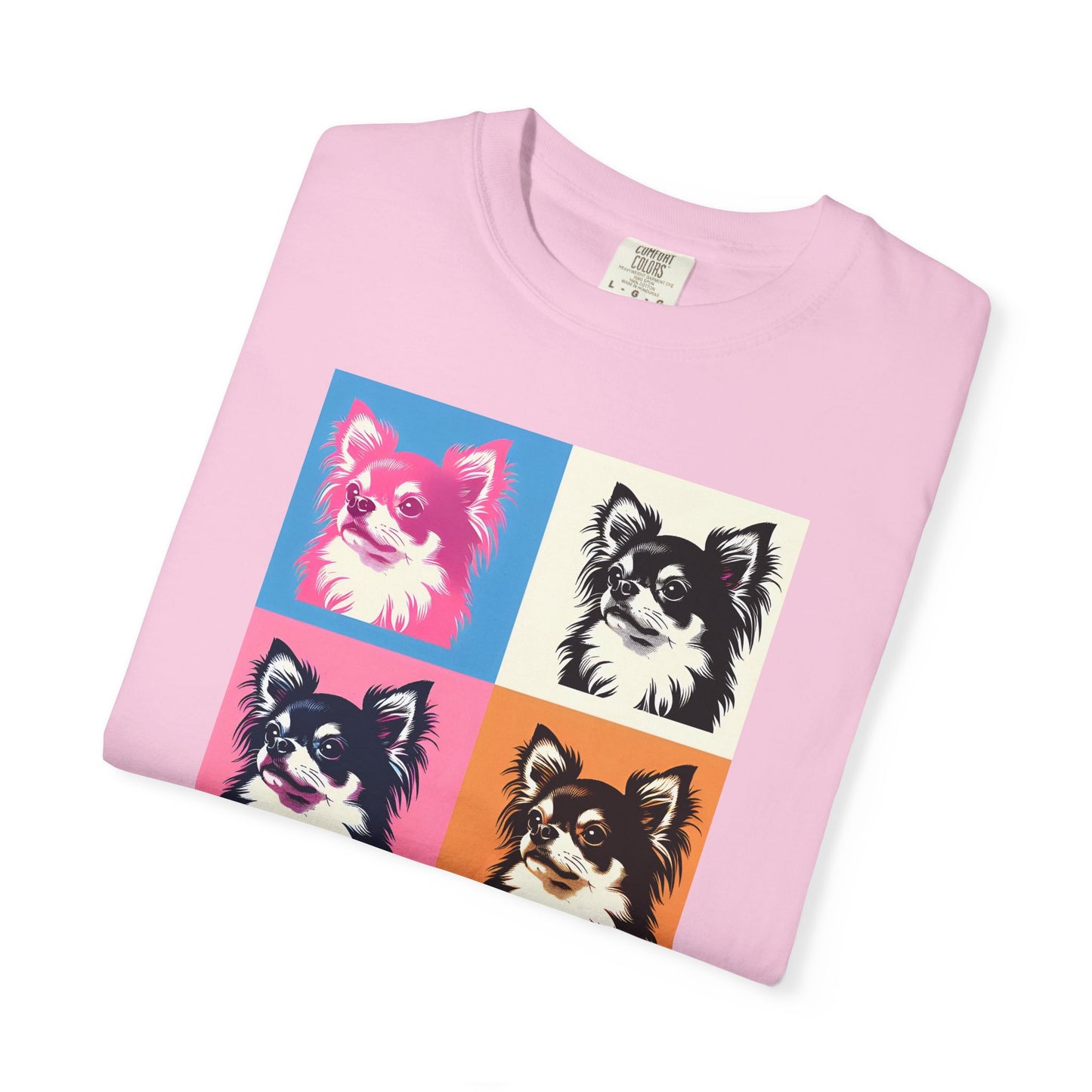 Colorful Chihuahua Unisex T-Shirt - Fun & Playful Pet Lover Gift